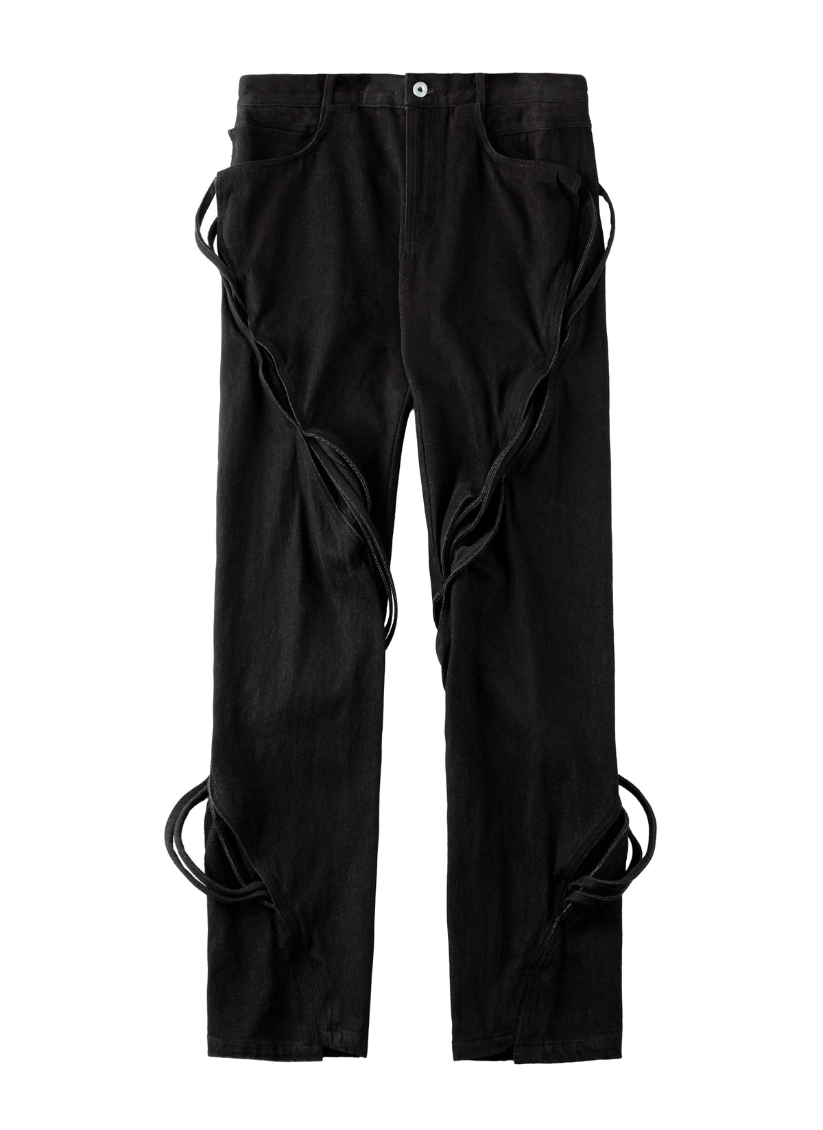 Post Archive Faction - Curved Jeans (Black) product image 1 | TRAB K-Fashion Australia