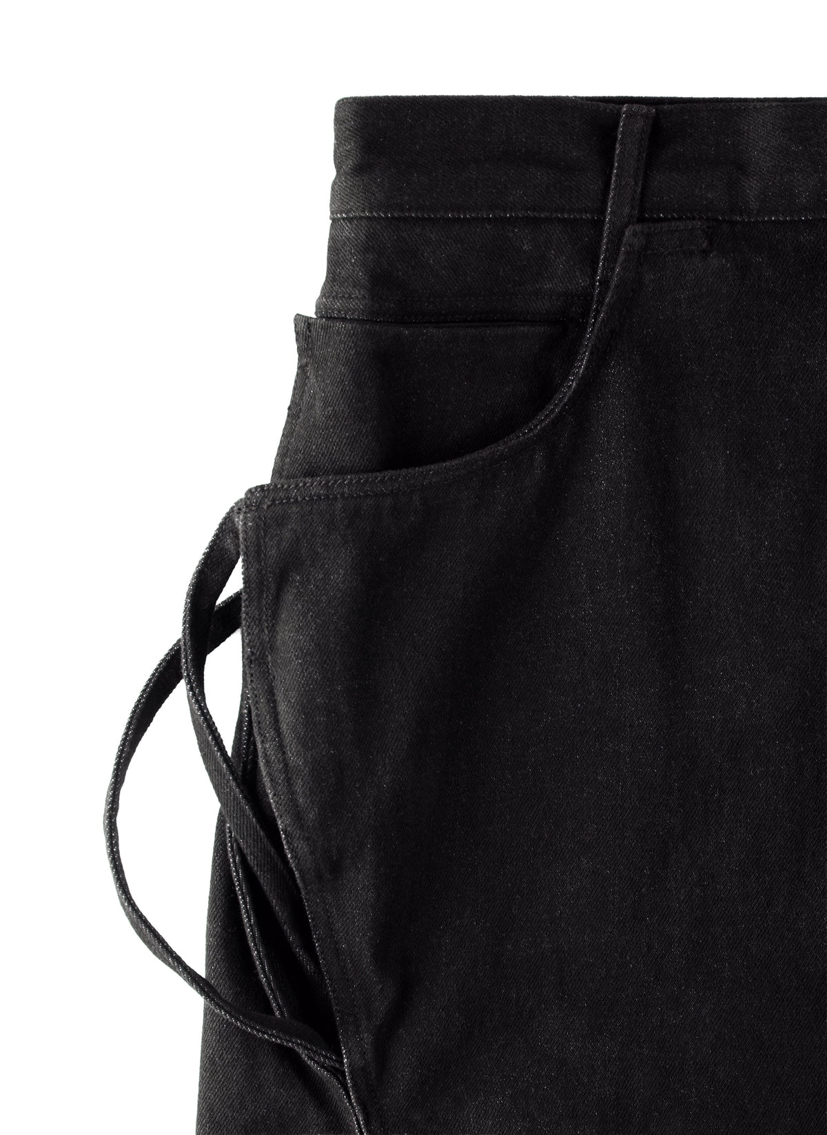 Post Archive Faction - Curved Jeans (Black) product image 4 | TRAB K-Fashion Australia