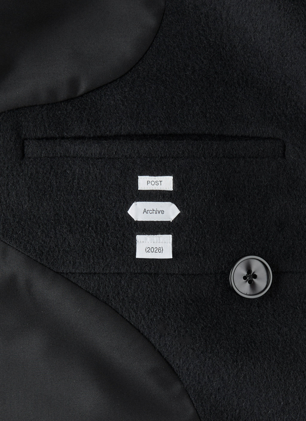 Post Archive Faction - Cut Out Coat (Black) product image 10 | TRAB K-Fashion Australia