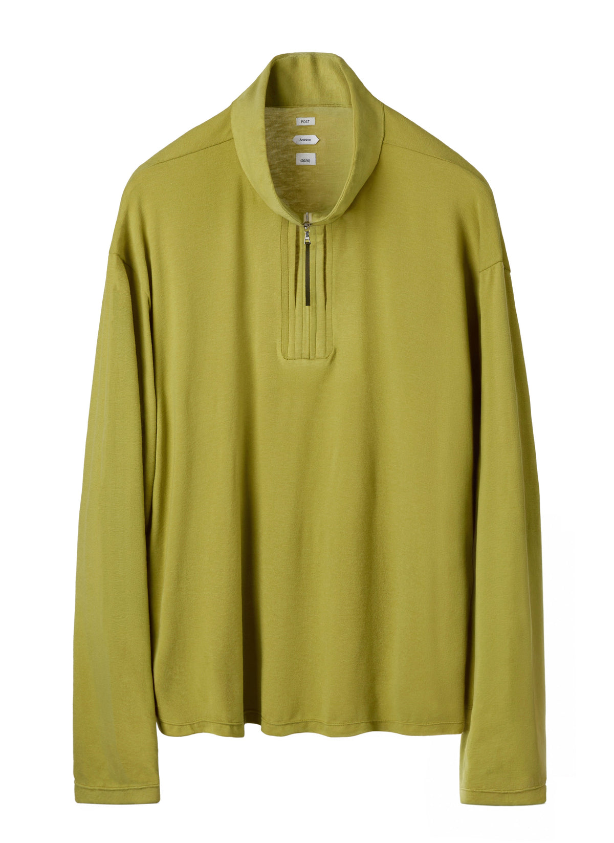 Post Archive Faction - Cut Out Half Zip Fleece (Green) product image 1 | TRAB K-Fashion Australia