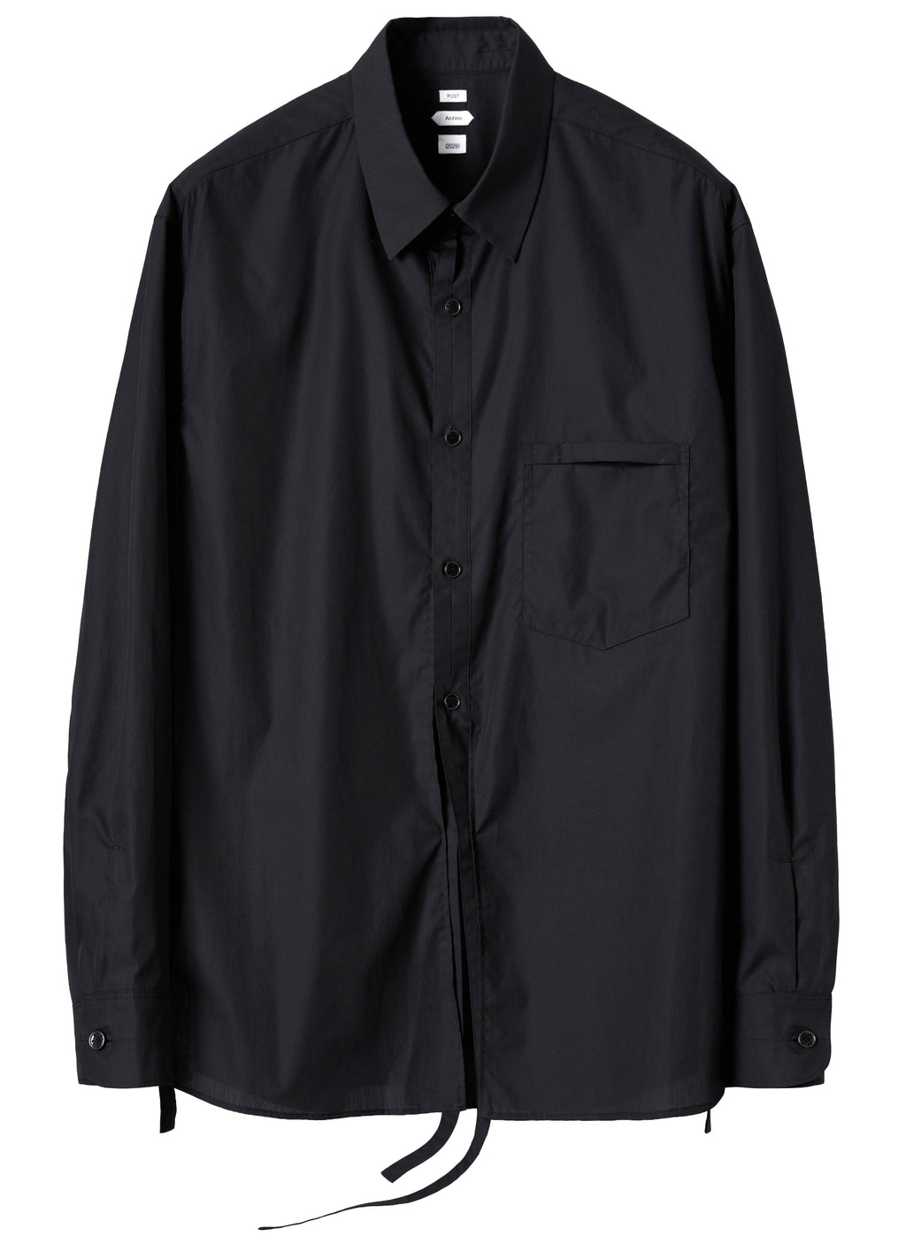 Post Archive Faction - Cut Out Shirt (Black) product image 1 | TRAB K-Fashion Australia