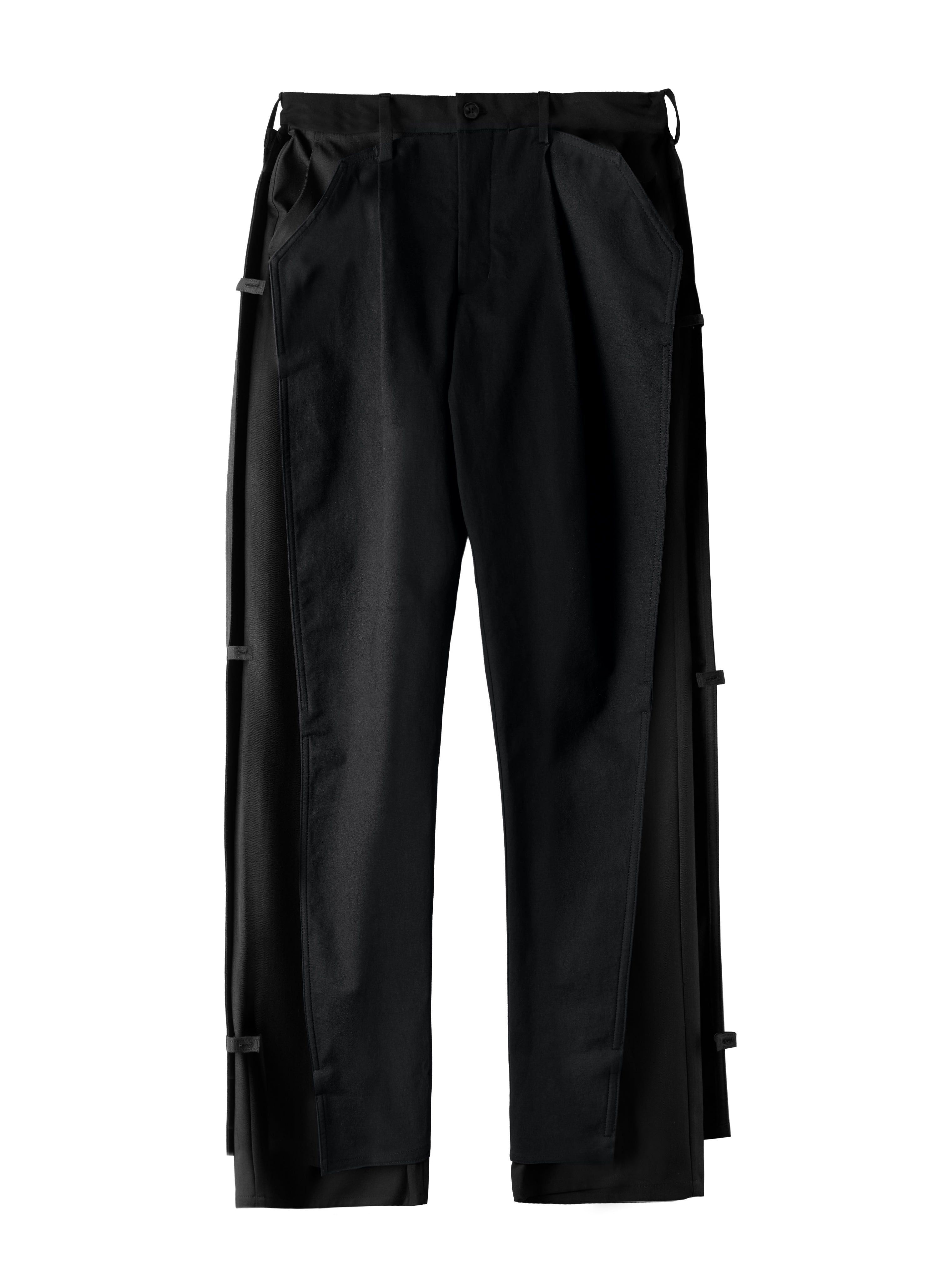 Post Archive Faction - Cut Out Trousers Extra (Black) product image 1 | TRAB K-Fashion Australia