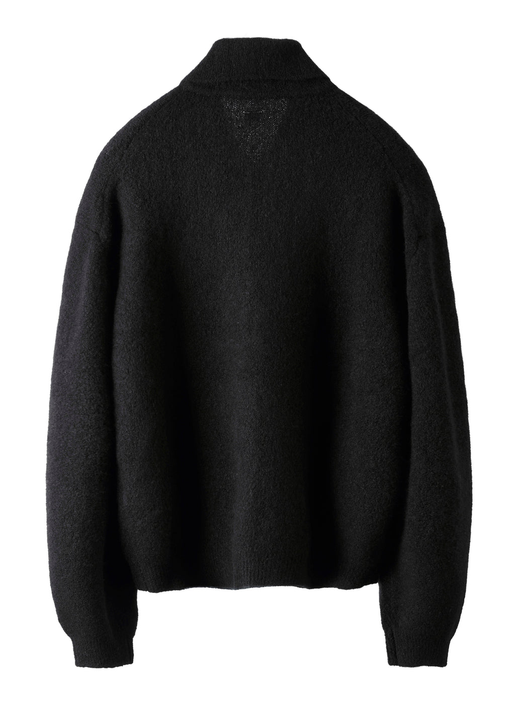 Post Archive Faction - Knit Zip Shirt (Archive) (Black) product image 2 | TRAB K-Fashion Australia