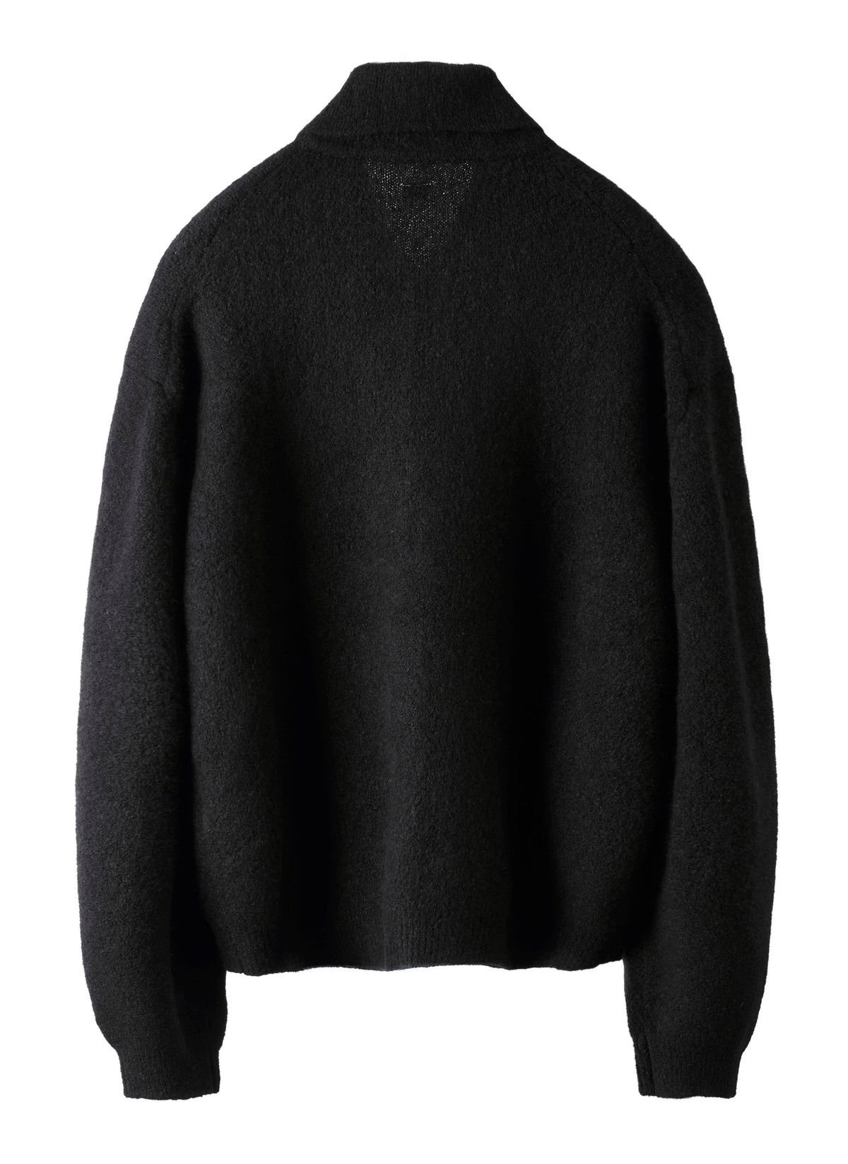Post Archive Faction - Knit Zip Shirt (Archive) (Black) product image 2 | TRAB K-Fashion Australia