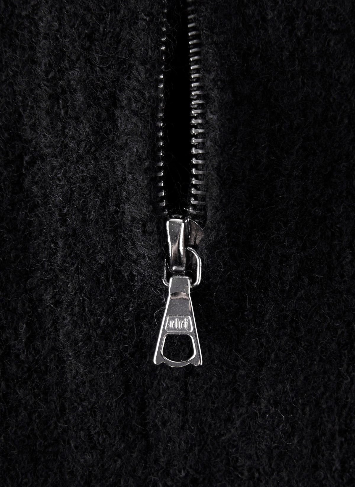 Post Archive Faction - Knit Zip Shirt (Archive) (Black) product image 5 | TRAB K-Fashion Australia