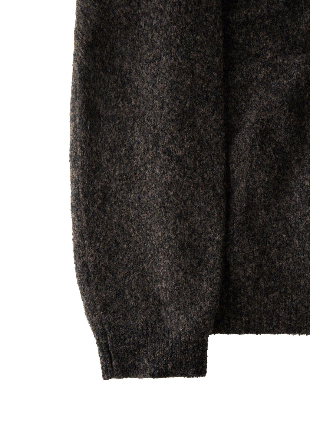 Post Archive Faction - Knit Zip Shirt (Archive) (Brown) product image 5 | TRAB K-Fashion Australia