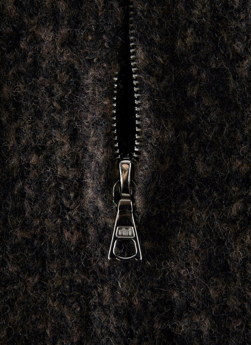 Post Archive Faction - Knit Zip Shirt (Archive) (Brown) product image 6 | TRAB K-Fashion Australia