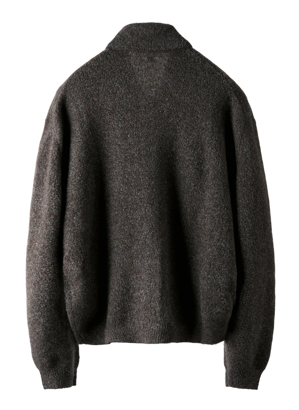 Post Archive Faction - Knit Zip Shirt (Archive) (Taupe) product image 3 | TRAB K-Fashion Australia