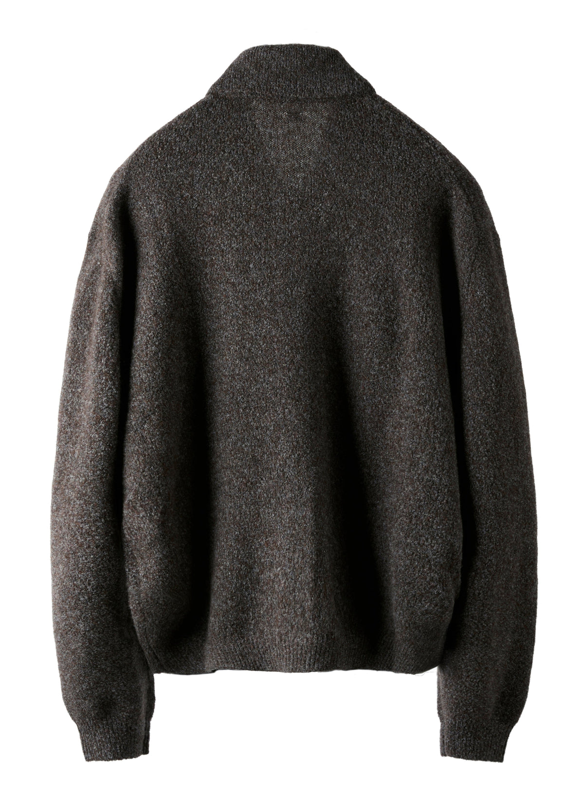 Post Archive Faction - Knit Zip Shirt (Archive) (Taupe) product image 3 | TRAB K-Fashion Australia