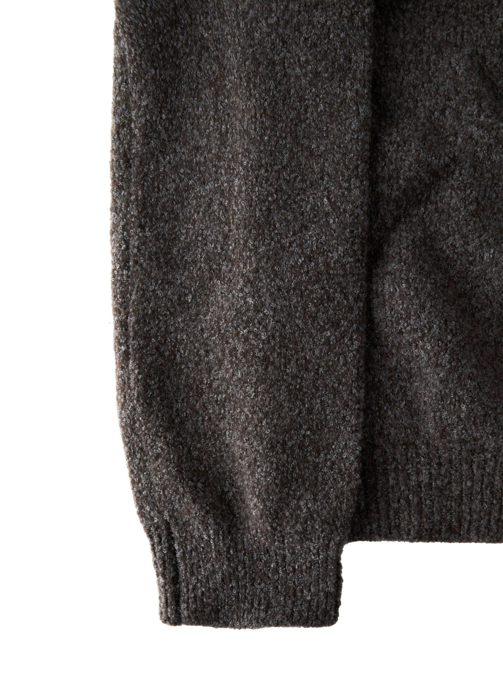 Post Archive Faction - Knit Zip Shirt (Archive) (Taupe) product image 6 | TRAB K-Fashion Australia