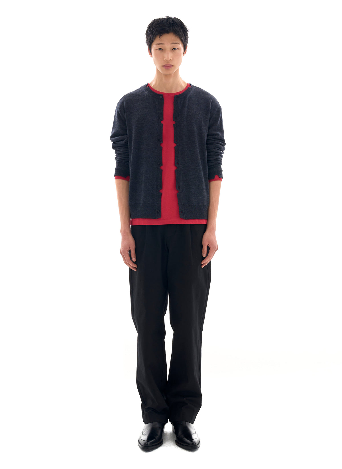 Post Archive Faction - Cardigan (Archive) (Charcoal) product image 8 | TRAB K-Fashion Australia