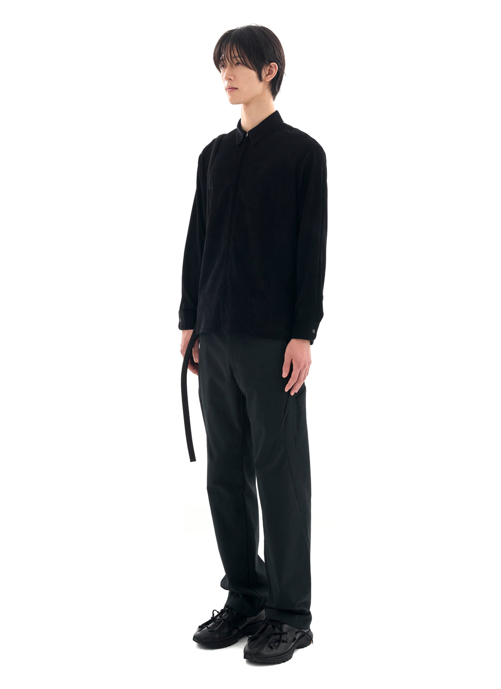 Post Archive Faction - Zip Shirt (Archive) (Corduroy Black) product image 7 | TRAB K-Fashion Australia