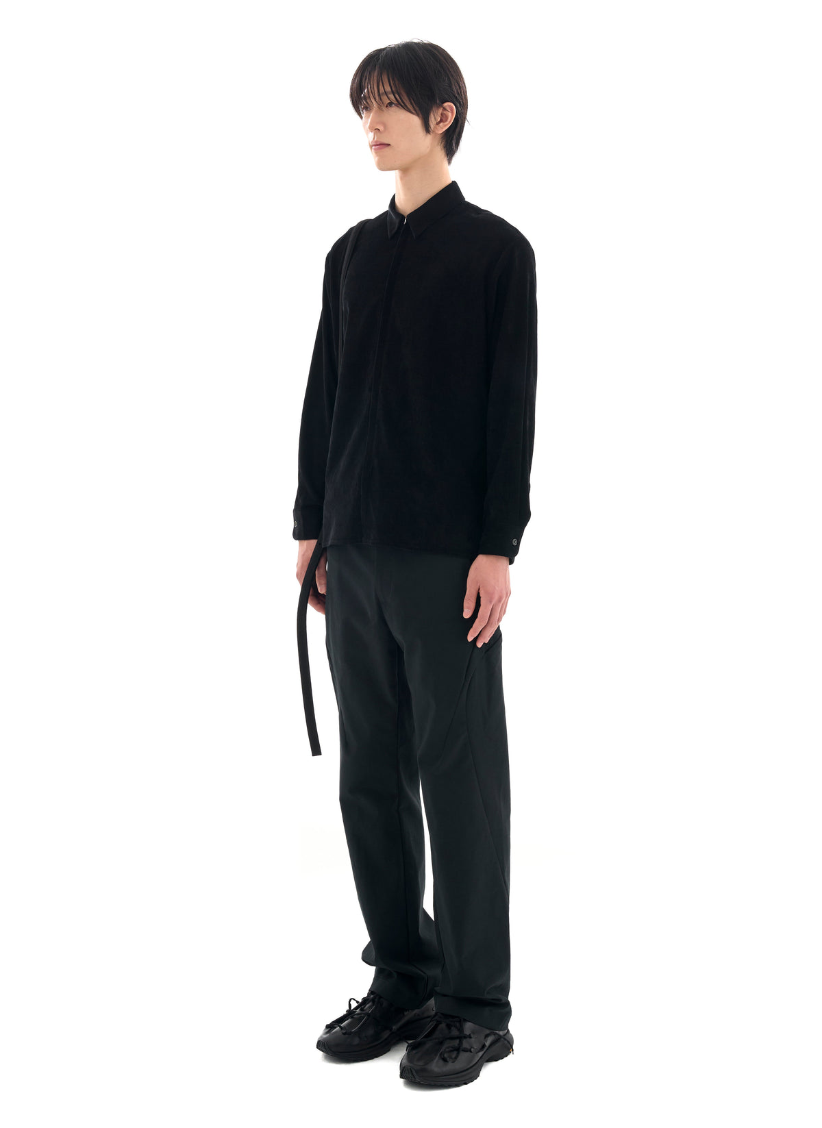 Post Archive Faction - Zip Shirt (Archive) (Corduroy Black) product image 7 | TRAB K-Fashion Australia