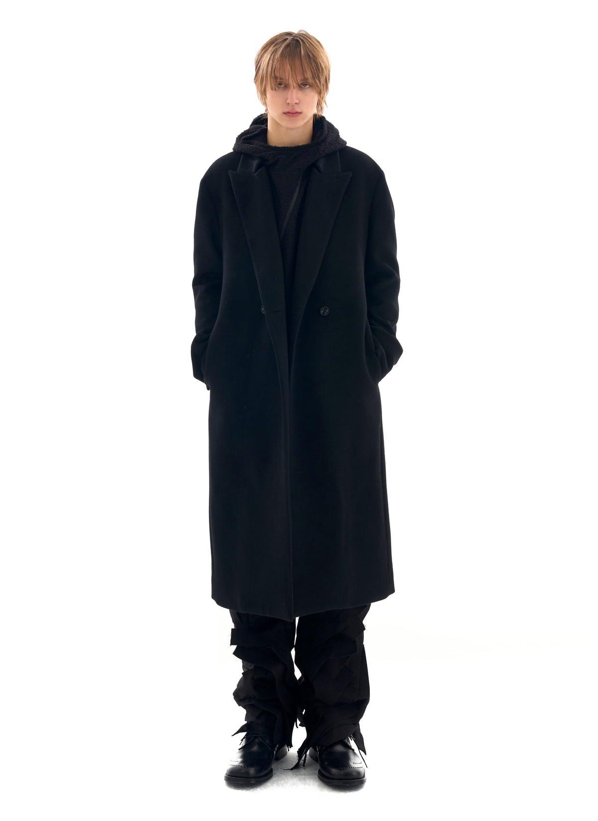 Post Archive Faction - Classic Coat (Archive) (Black) product image 1 | TRAB K-Fashion Australia