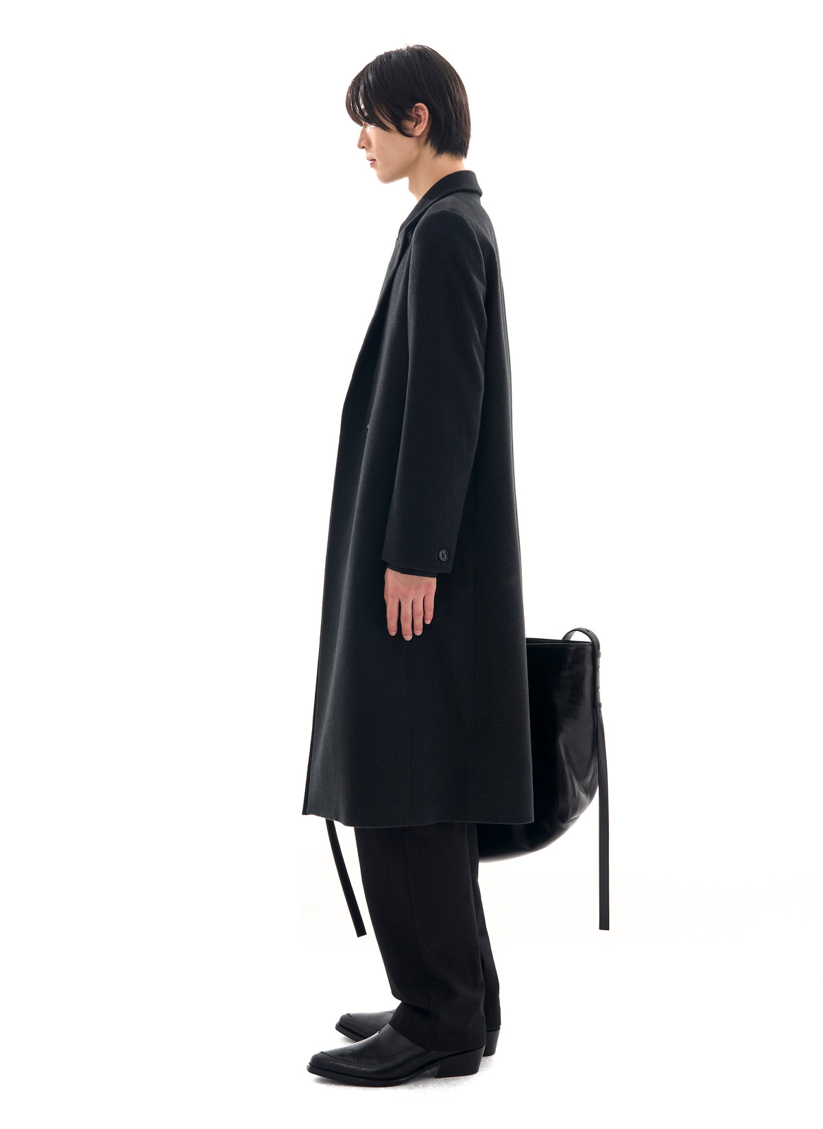 Post Archive Faction - Classic Coat (Archive) (Cashmere Black) product image 2 | TRAB K-Fashion Australia