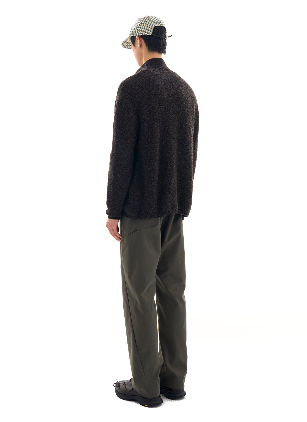 Post Archive Faction - Knit Zip Shirt (Archive) (Brown) product image 11 | TRAB K-Fashion Australia