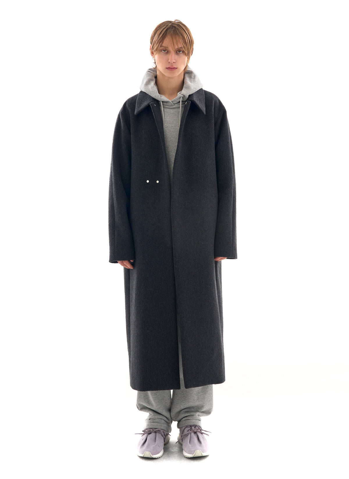 Post Archive Faction - New Classic Coat (Archive) (Grey) product image 1 | TRAB K-Fashion Australia
