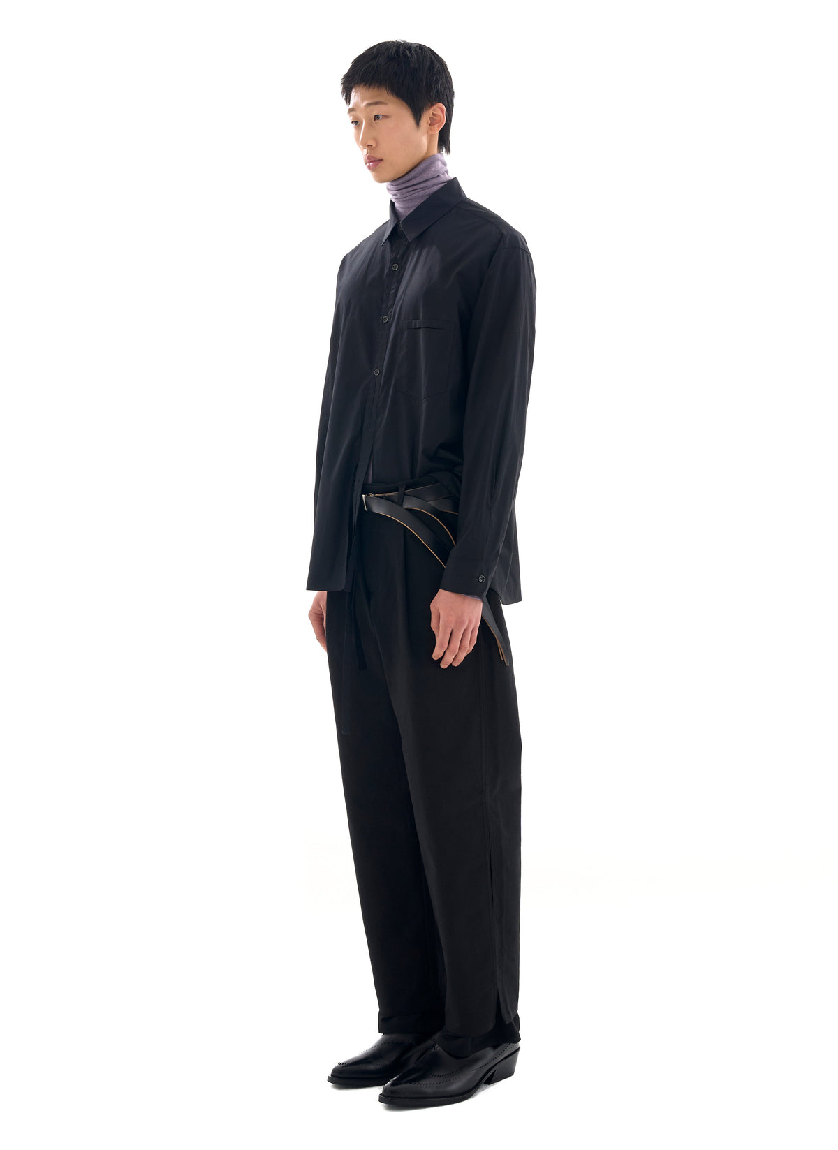 Post Archive Faction - Cut Out Trousers Extra (Black) product image 7 | TRAB K-Fashion Australia