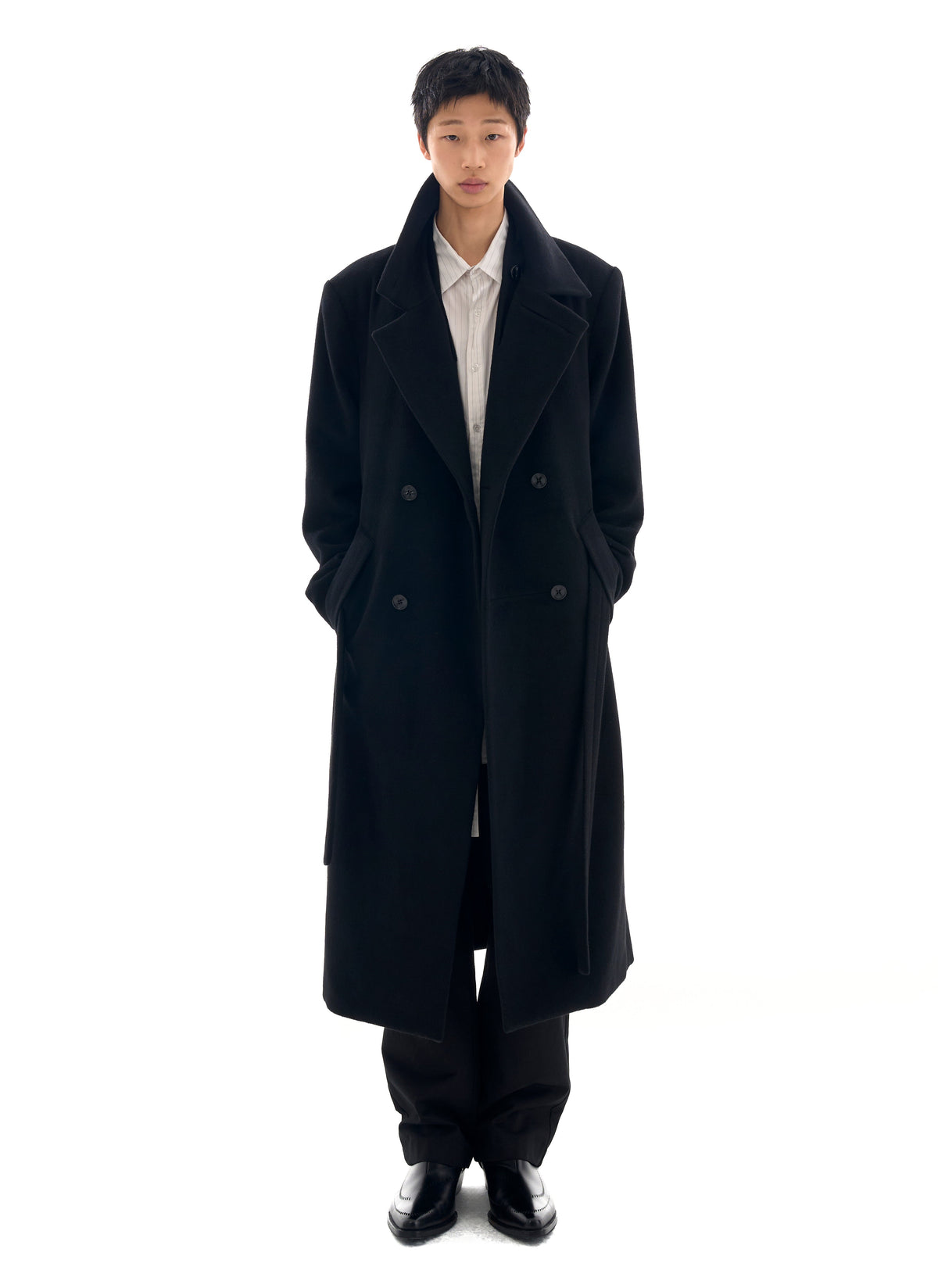 Post Archive Faction - Cut Out Coat (Black) product image 1 | TRAB K-Fashion Australia