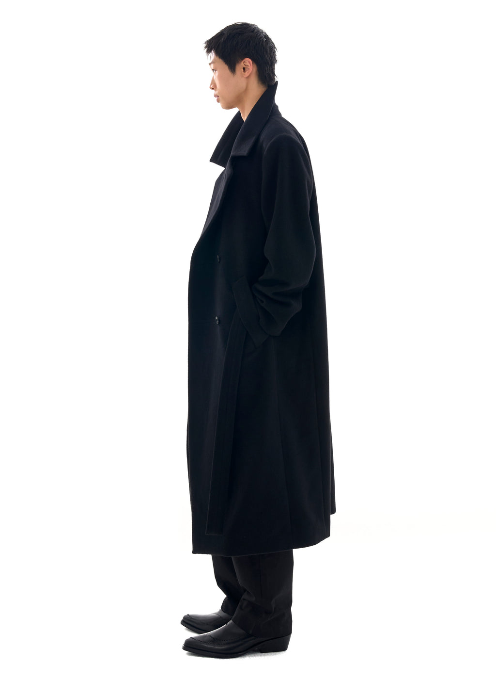 Post Archive Faction - Cut Out Coat (Black) product image 2 | TRAB K-Fashion Australia