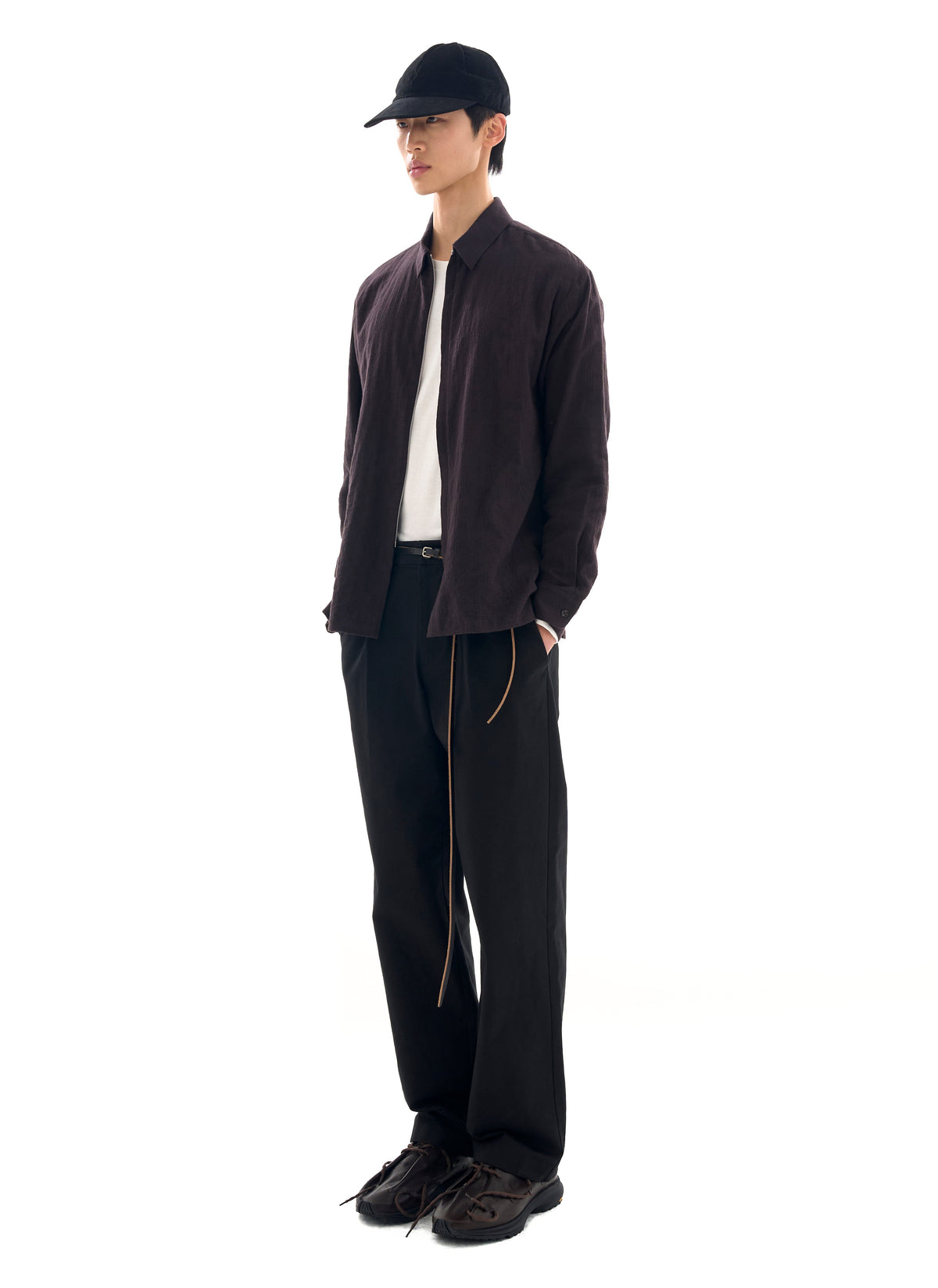 Post Archive Faction - Zip Shirt (Archive) (Brown) product image 9 | TRAB K-Fashion Australia
