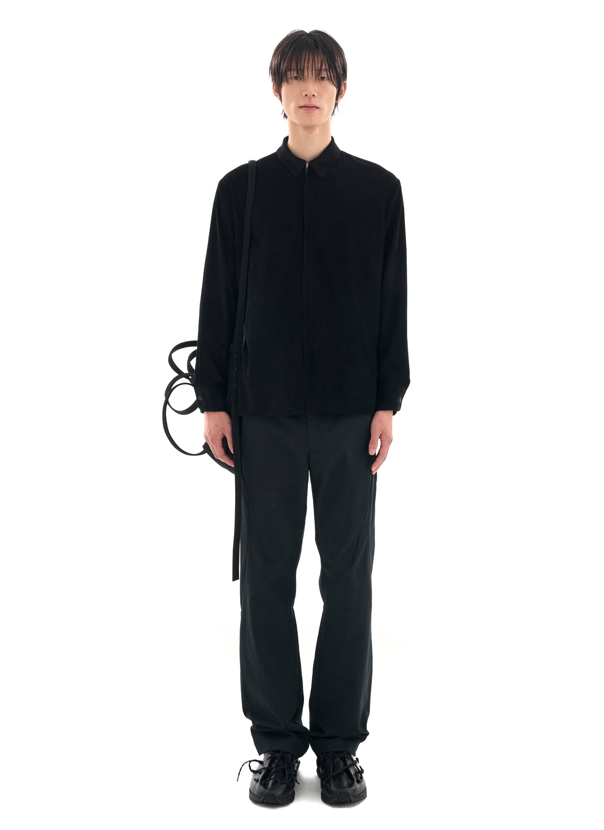 Post Archive Faction - Zip Shirt (Archive) (Corduroy Black) product image 8 | TRAB K-Fashion Australia