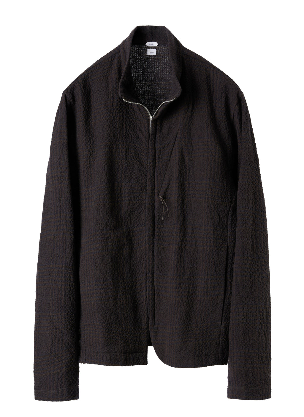 Post Archive Faction - Track Jacket (Archive) (Gingham Brown) product image 1 | TRAB K-Fashion Australia