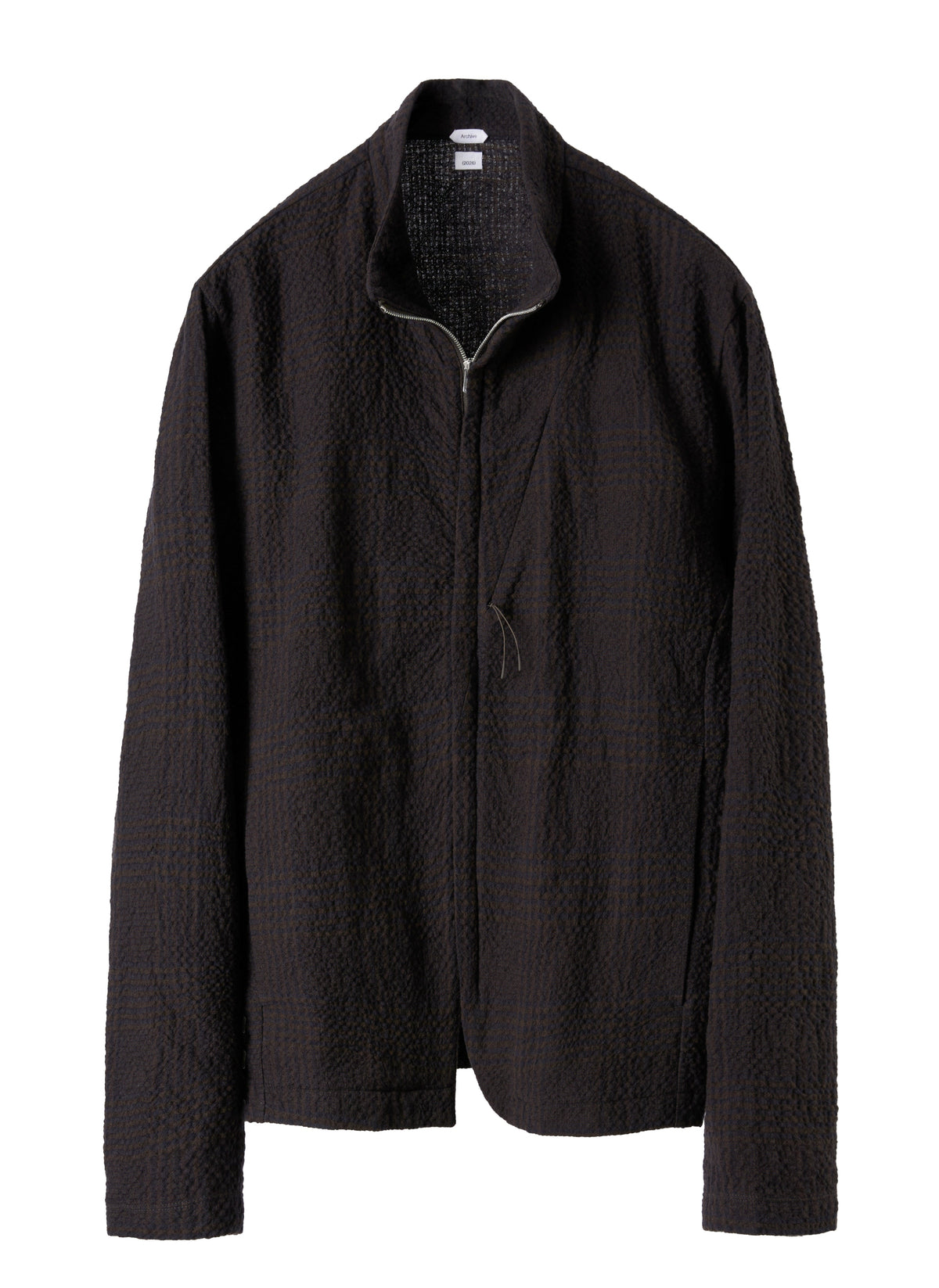 Post Archive Faction - Track Jacket (Archive) (Gingham Brown) product image 1 | TRAB K-Fashion Australia