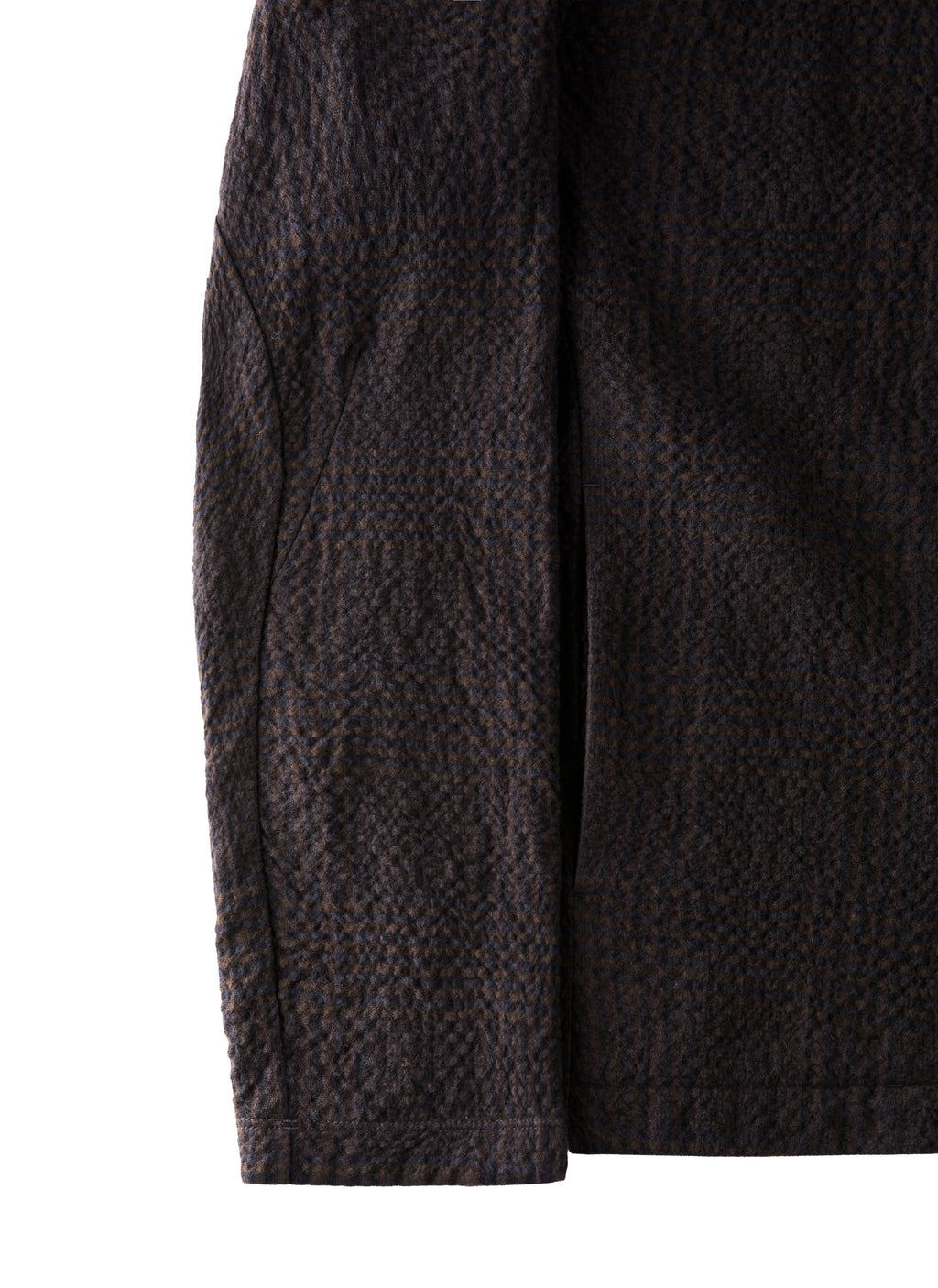 Post Archive Faction - Track Jacket (Archive) (Gingham Brown) product image 3 | TRAB K-Fashion Australia