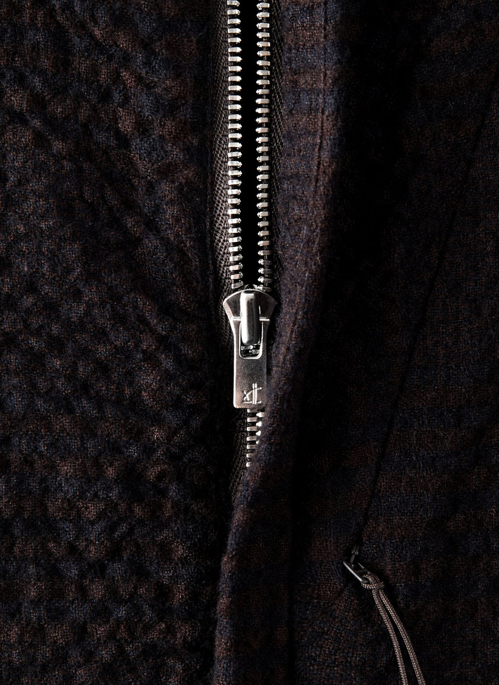 Post Archive Faction - Track Jacket (Archive) (Gingham Brown) product image 5 | TRAB K-Fashion Australia