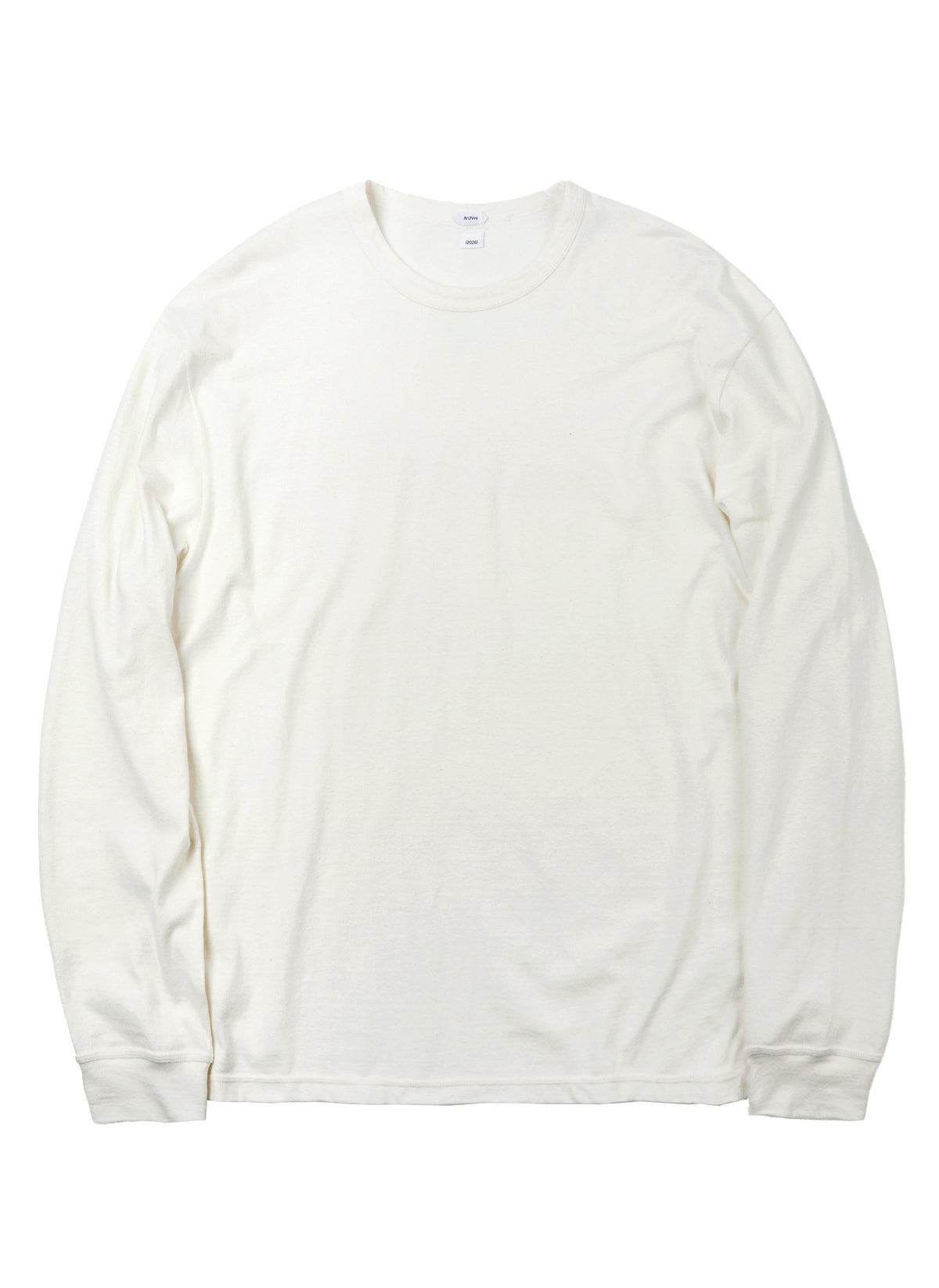 Post Archive Faction - Work Longsleeve (Archive) (White) product image 1 | TRAB K-Fashion Australia