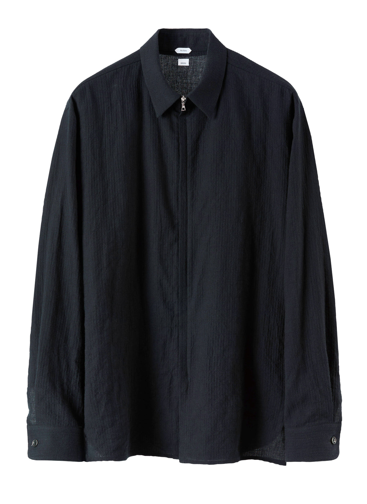 Post Archive Faction - Zip Shirt (Archive) (Black) product image 1 | TRAB K-Fashion Australia