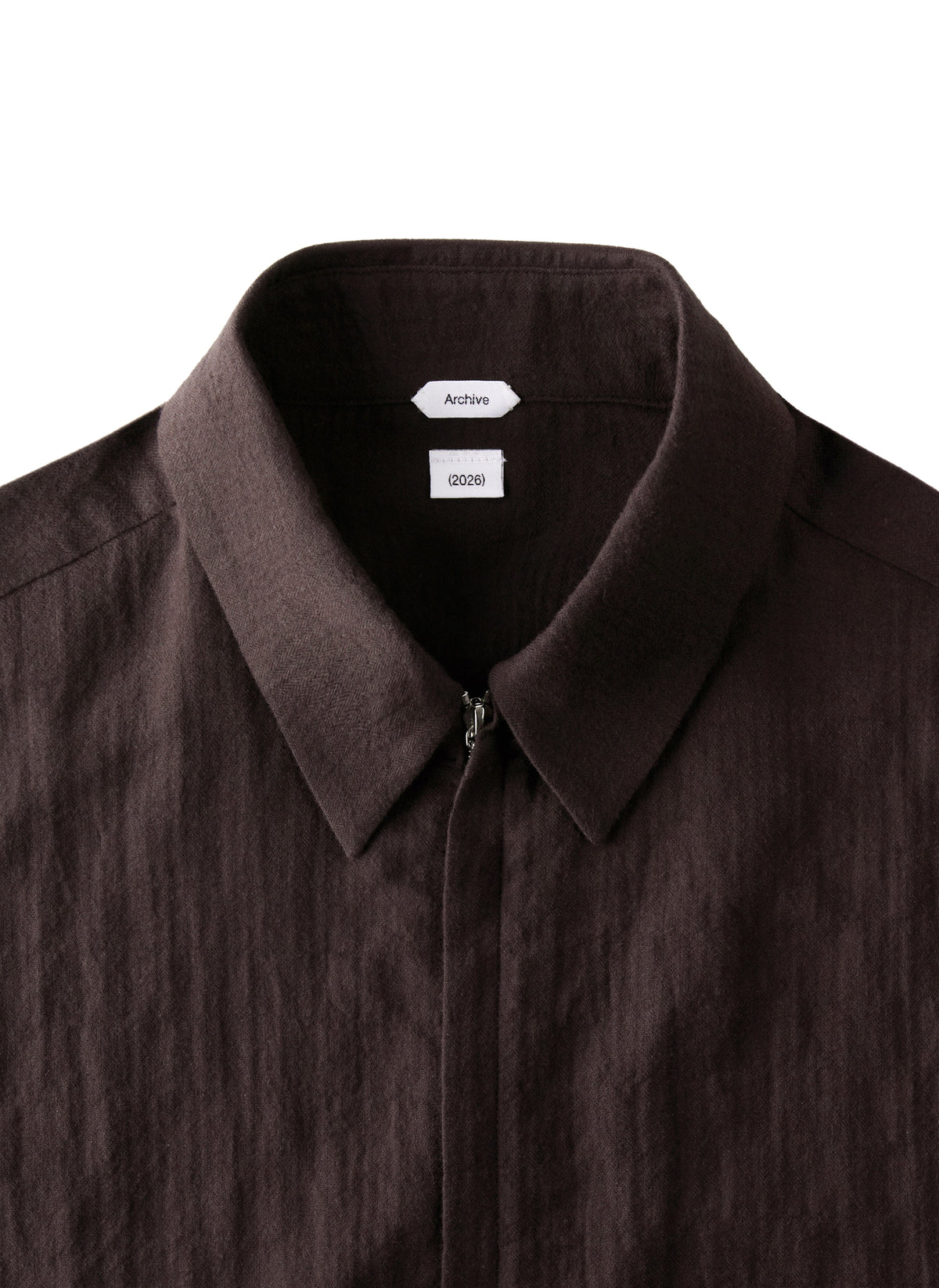 Post Archive Faction - Zip Shirt (Archive) (Brown) product image 5 | TRAB K-Fashion Australia