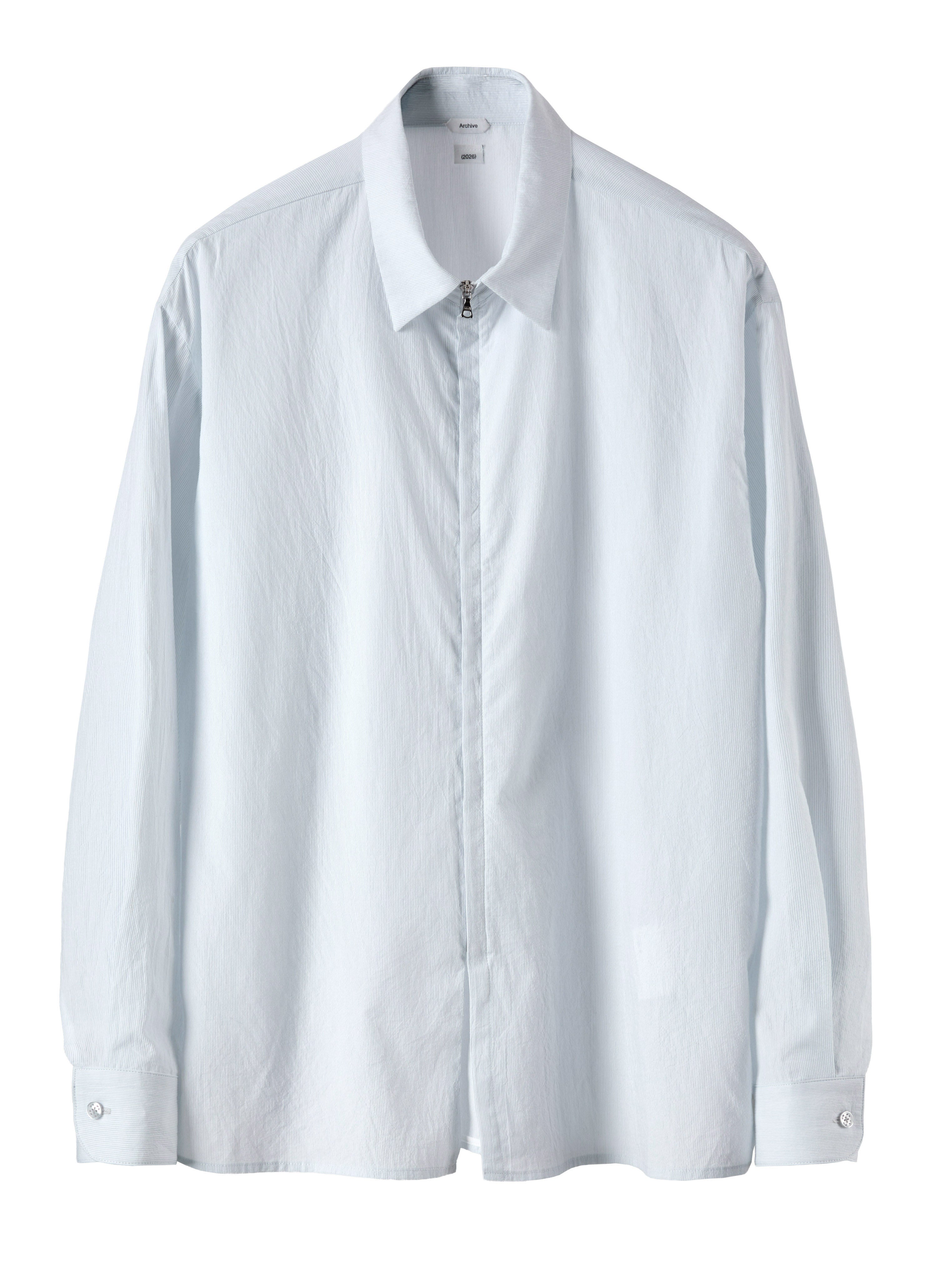 Post Archive Faction - Zip Shirt (Archive) (Sky Blue) product image 1 | TRAB K-Fashion Australia