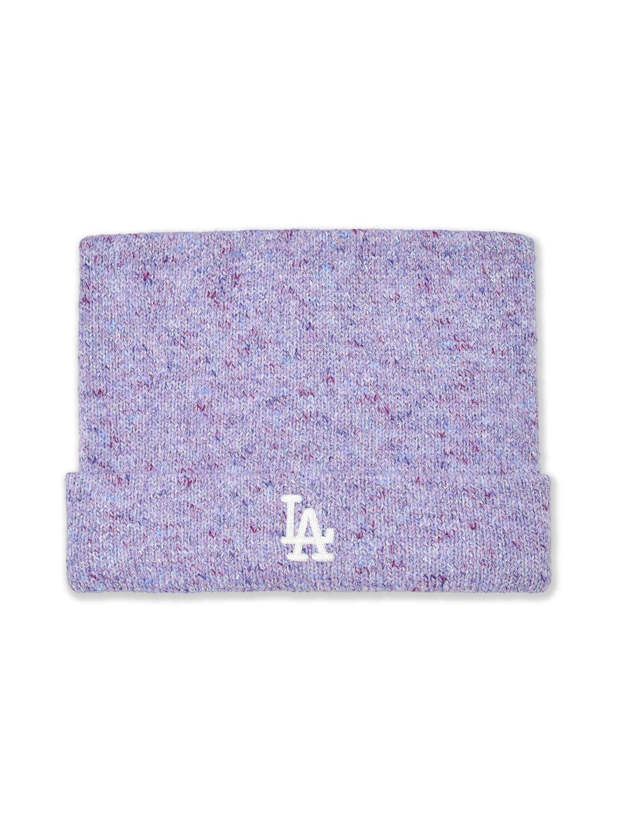 MLB Korea - MLB Loose Fit Melange Meow Beanie LA Dodgers (Violet) product image 2 | TRAB K-Fashion Australia