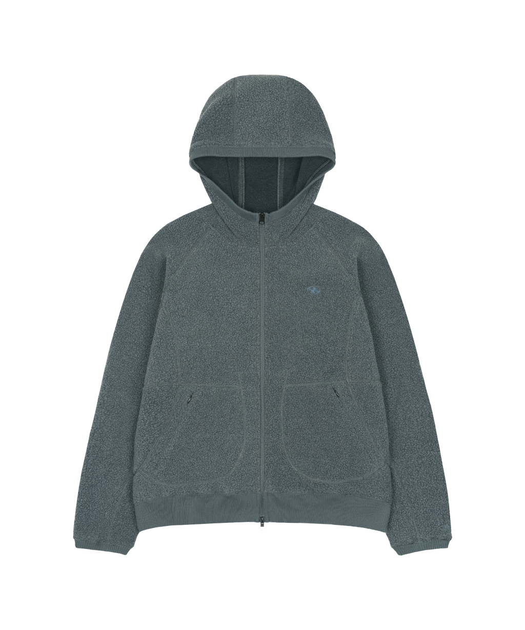 San San Gear - Fleece Jacket (Ash Blue) product image 1 | TRAB K-Fashion Australia
