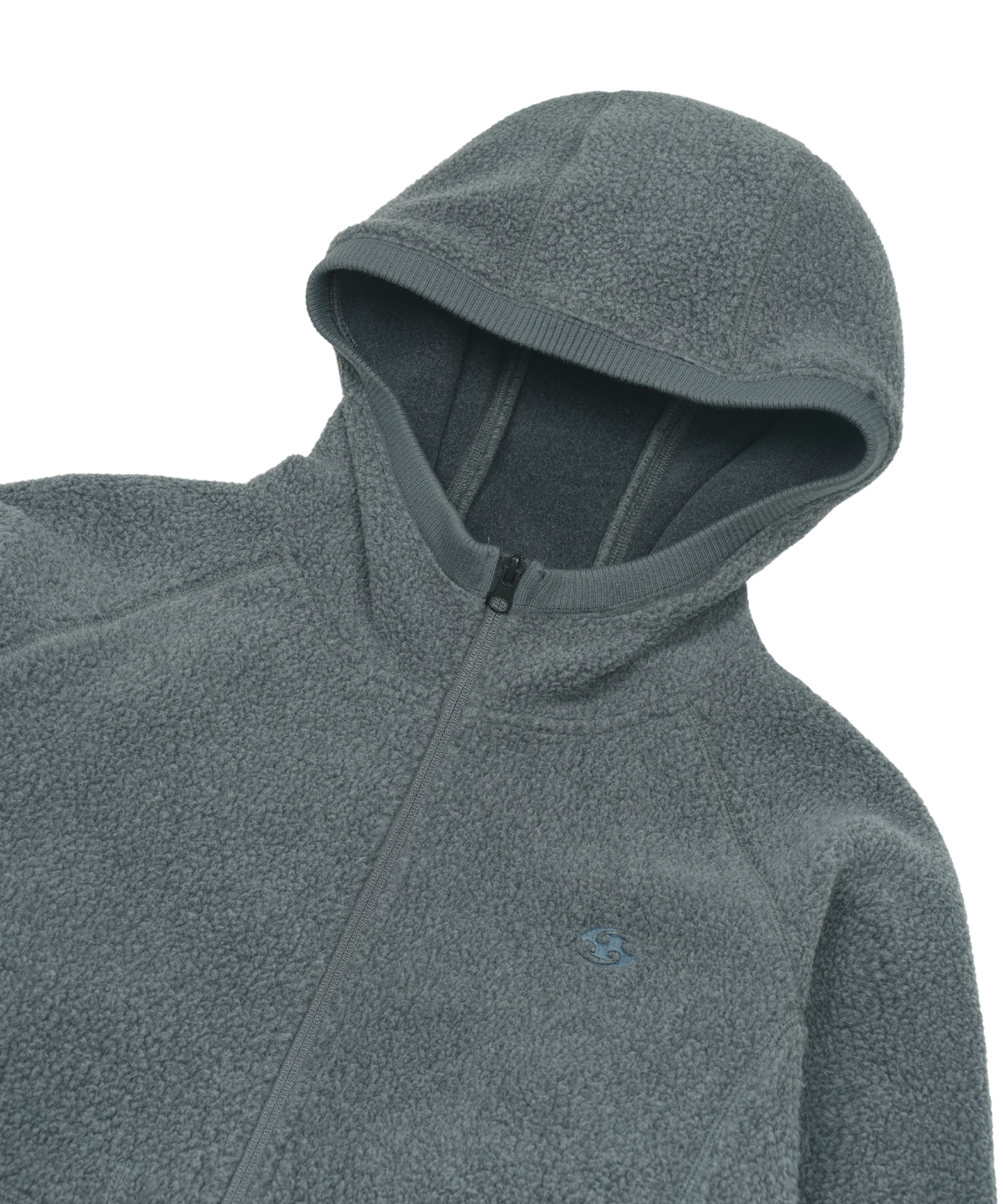 San San Gear - Fleece Jacket (Ash Blue) product image 3 | TRAB K-Fashion Australia