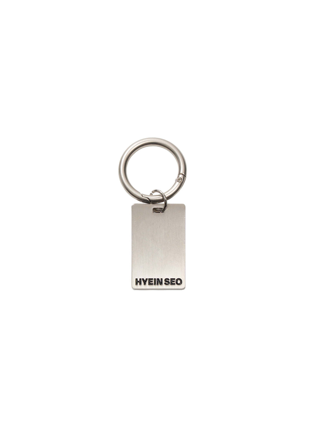 Hyein Seo - Graphic Logo Keyring (Steel Grey) product image 1 | TRAB K-Fashion Australia
