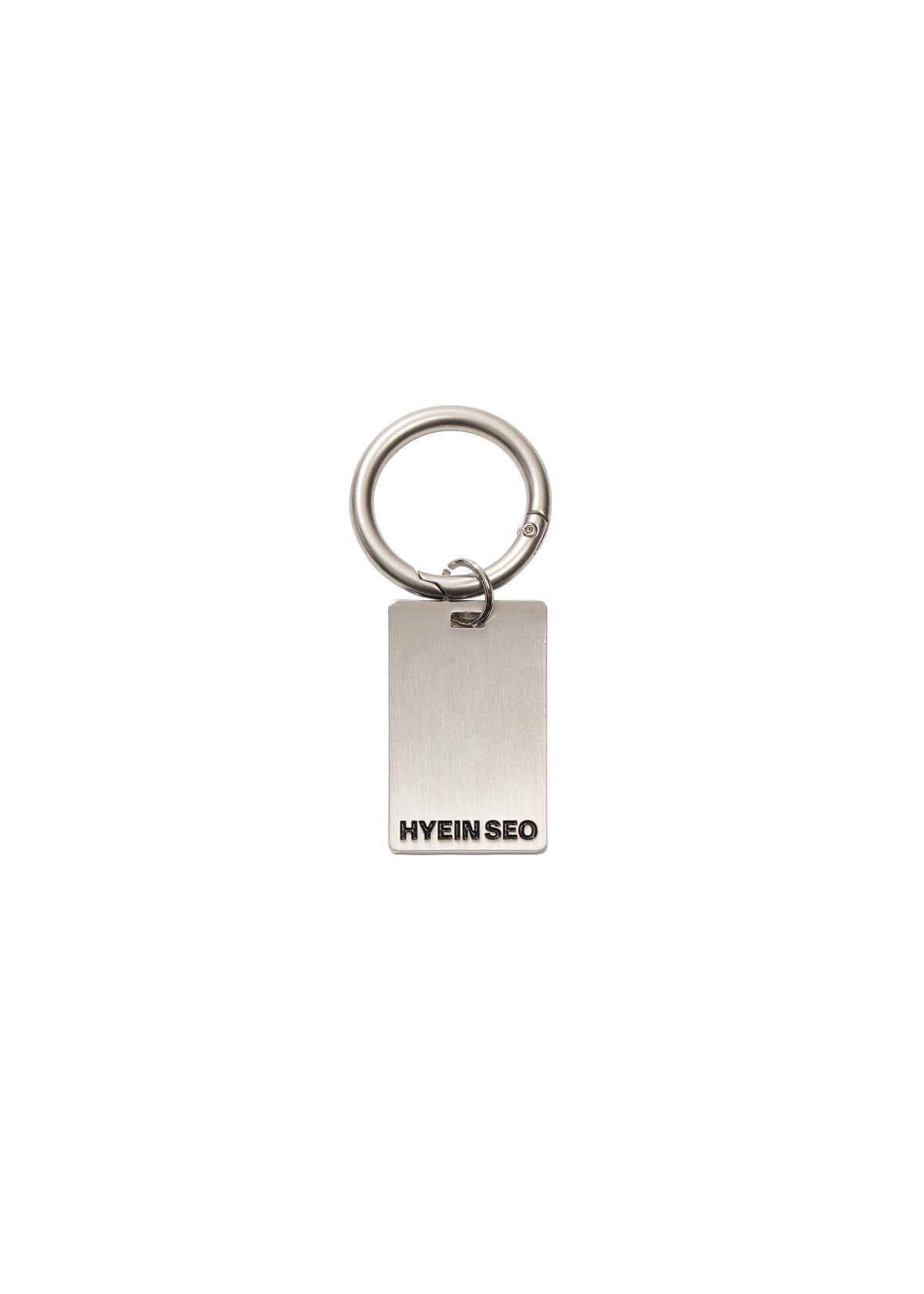 Hyein Seo - Graphic Logo Keyring (Steel Grey) product image 1 | TRAB K-Fashion Australia