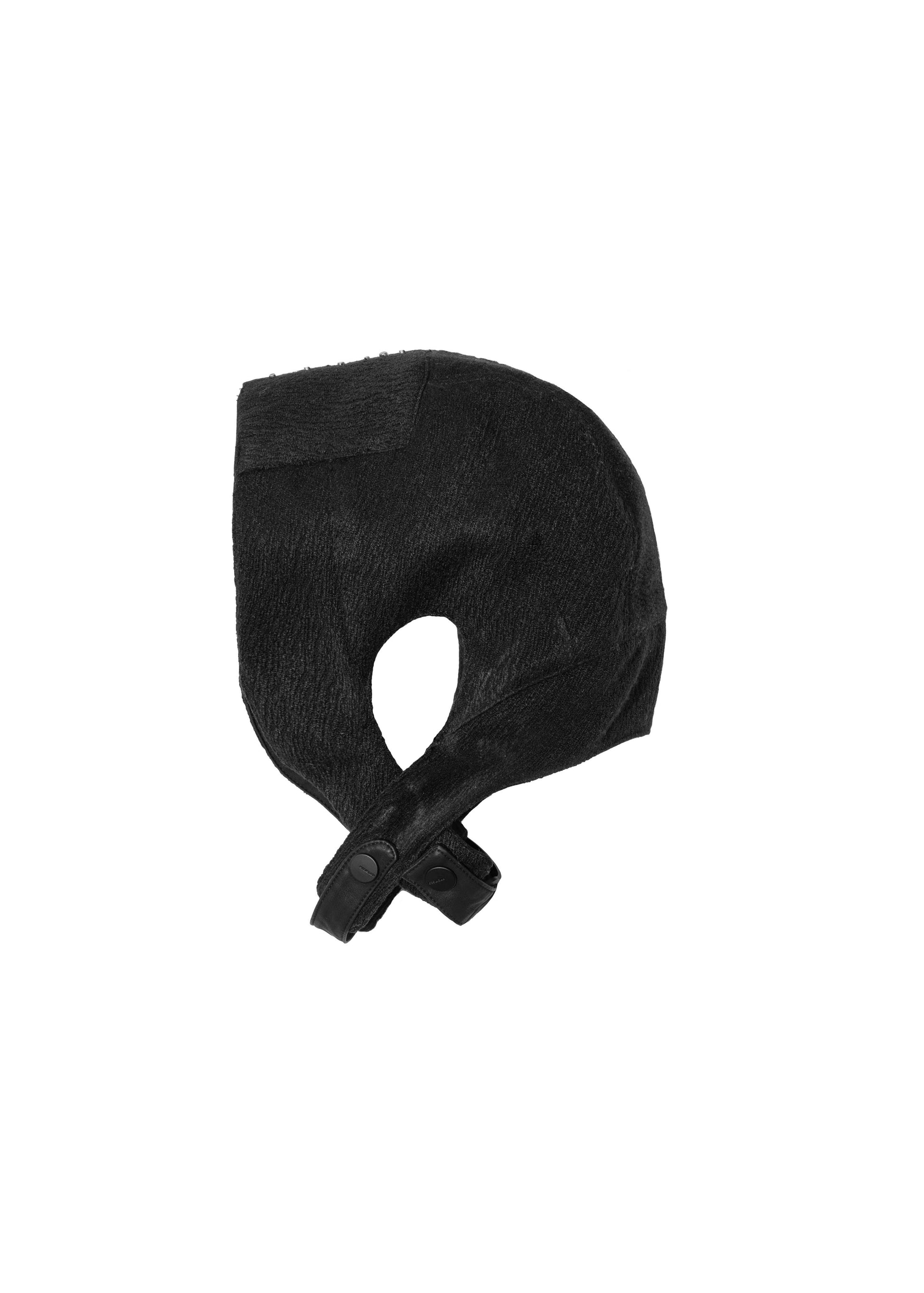 Hyein Seo - Beaded Aviator Hat (Black) product image 5 | TRAB K-Fashion Australia