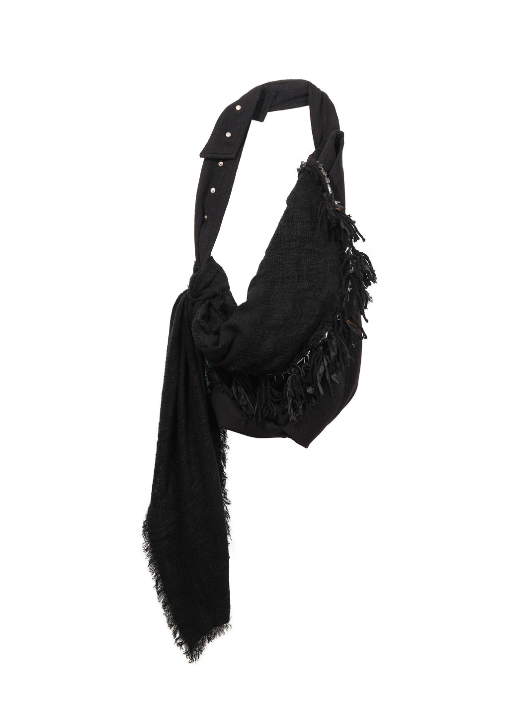 Hyein Seo - Folded Scalf Bag (Black) product image 5 | TRAB K-Fashion Australia