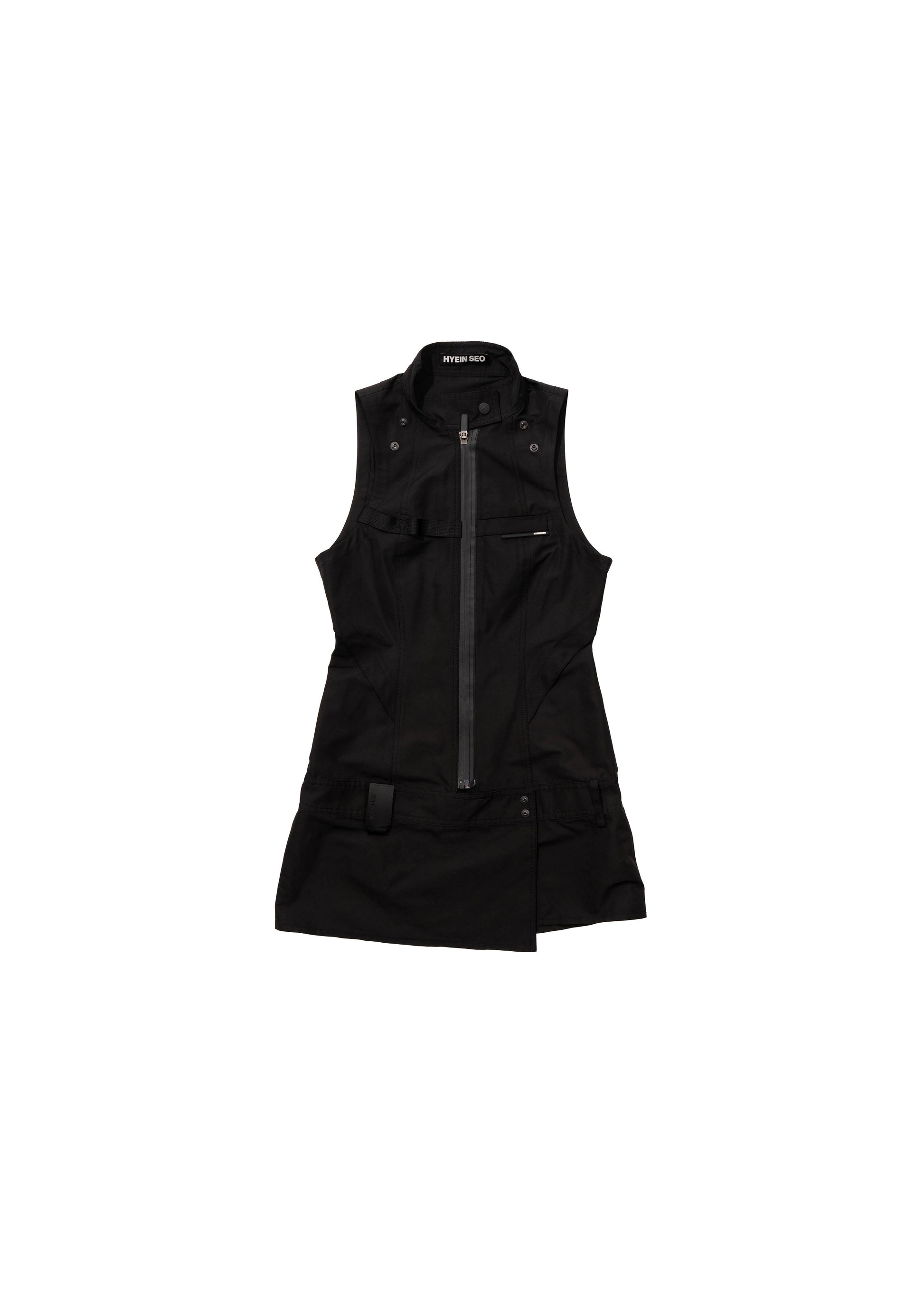 Hyein Seo - Convertible Dress w/ Detachable Mini Bag (Black) product image 11 | TRAB K-Fashion Australia