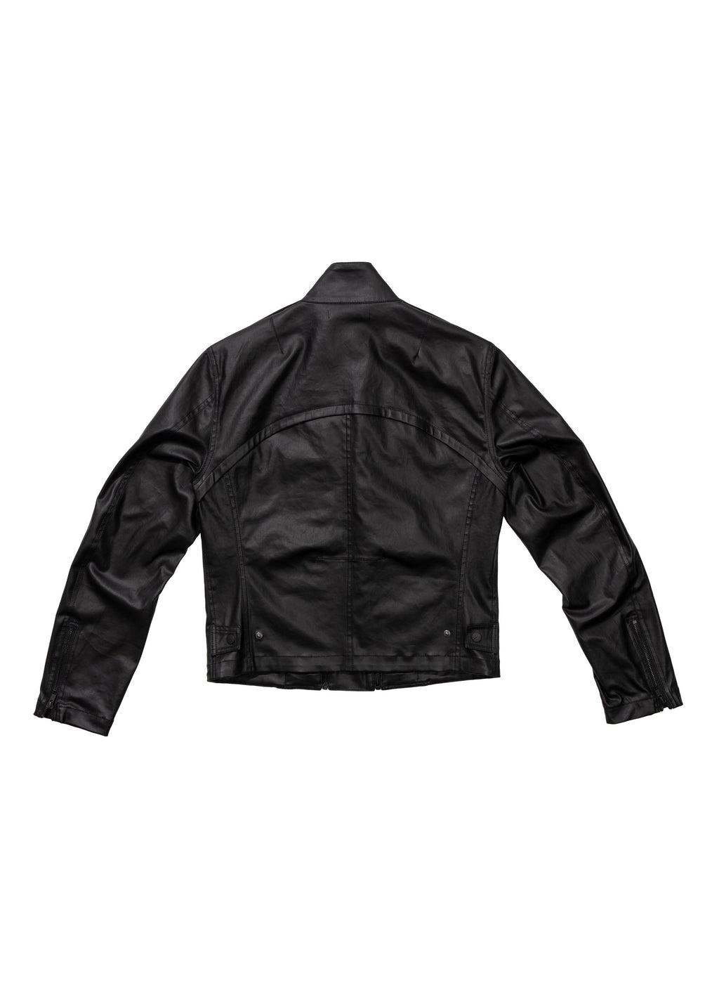 Hyein Seo - Coated Cotton Rider Jacket (Black) product image 9 | TRAB K-Fashion Australia