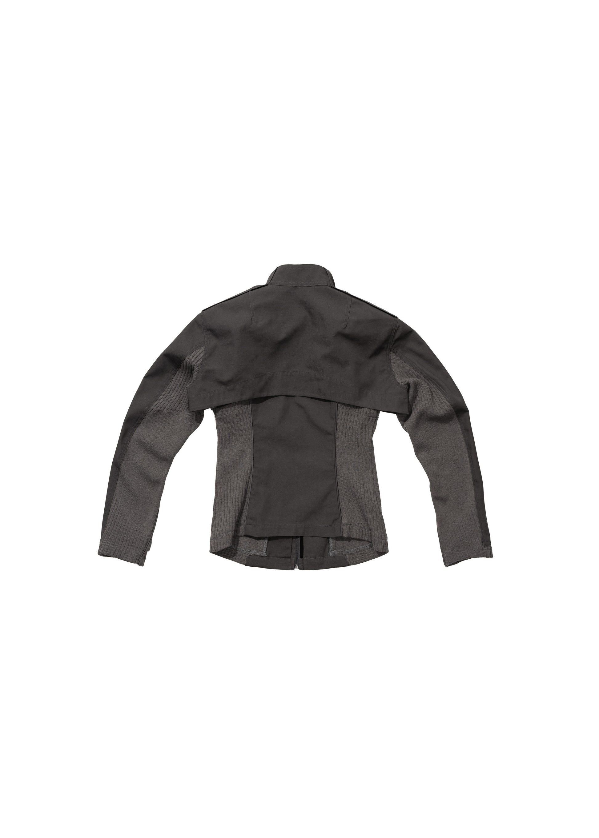 Hyein Seo - Double Layer Moto Jacket (Charcoal) product image 10 | TRAB K-Fashion Australia