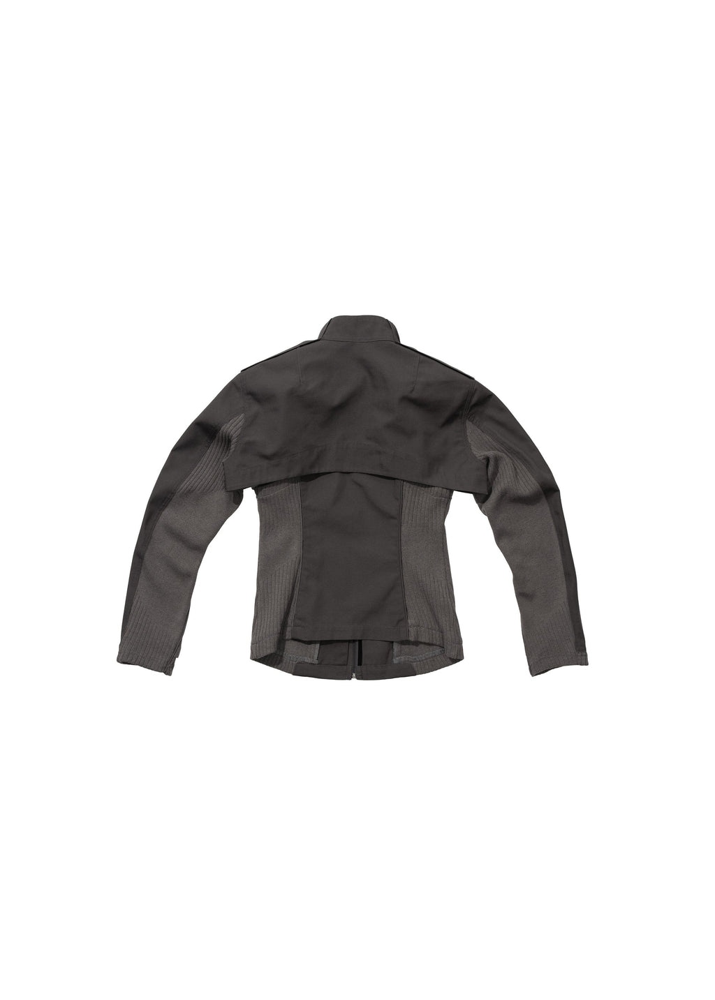 Hyein Seo - Double Layer Moto Jacket (Charcoal) product image 2 | TRAB K-Fashion Australia