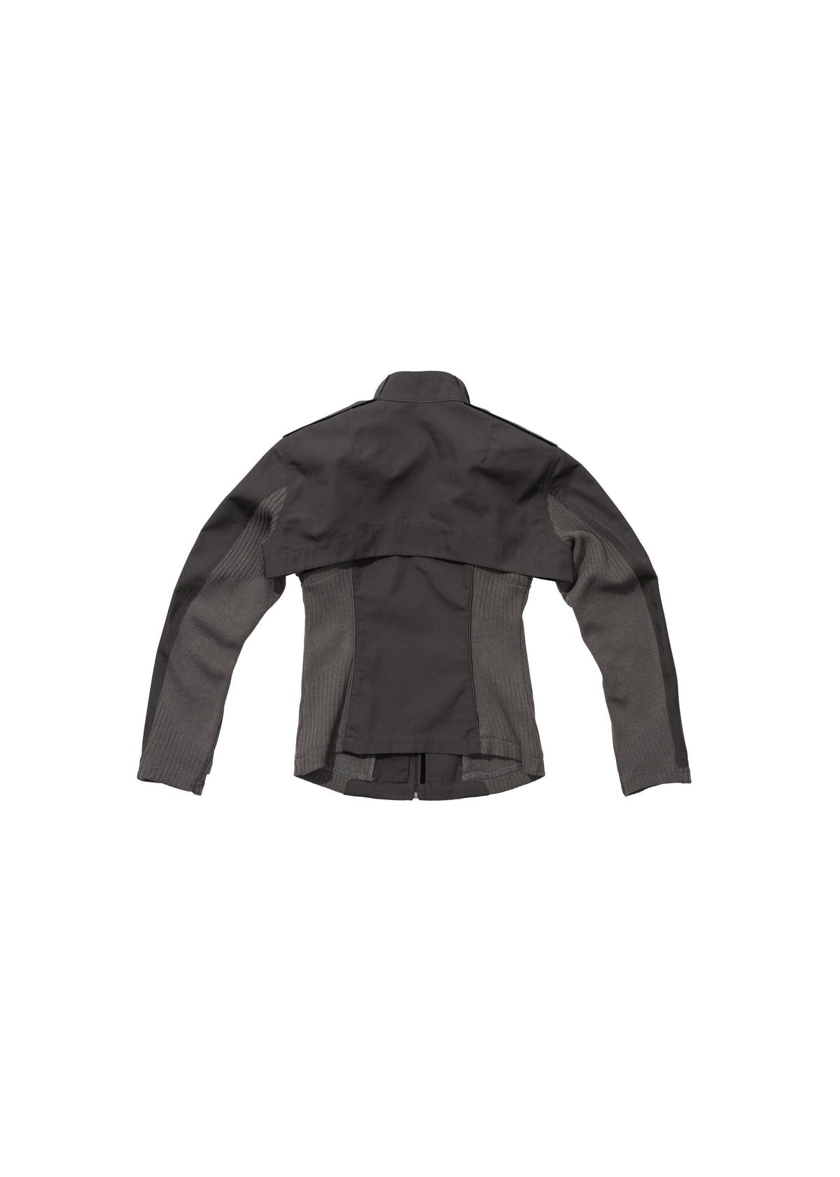 Hyein Seo - Double Layer Moto Jacket (Charcoal) product image 2 | TRAB K-Fashion Australia