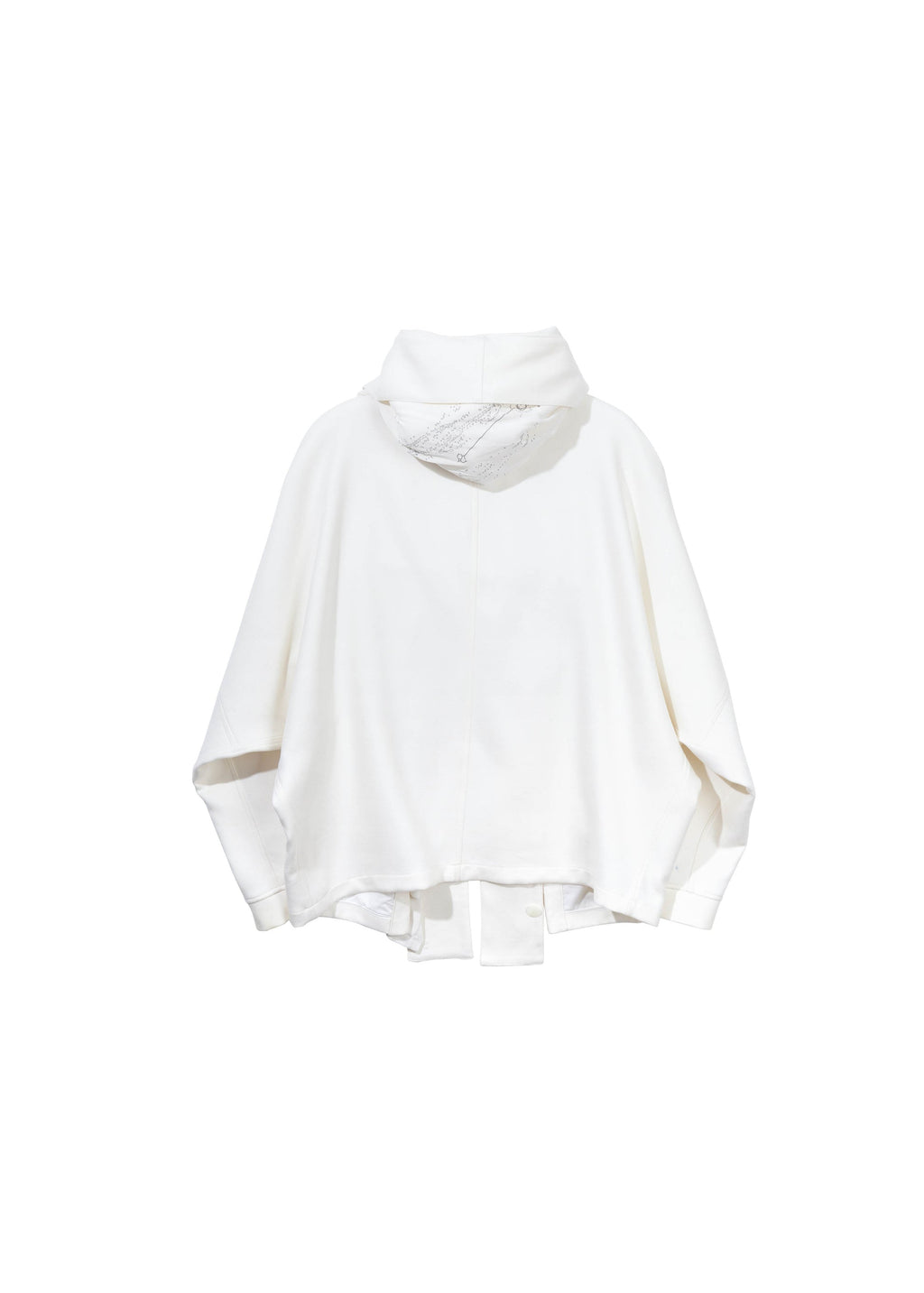 Hyein Seo - Hooded Jacket w/ Graphic Muffler (Ivory) product image 6 | TRAB K-Fashion Australia