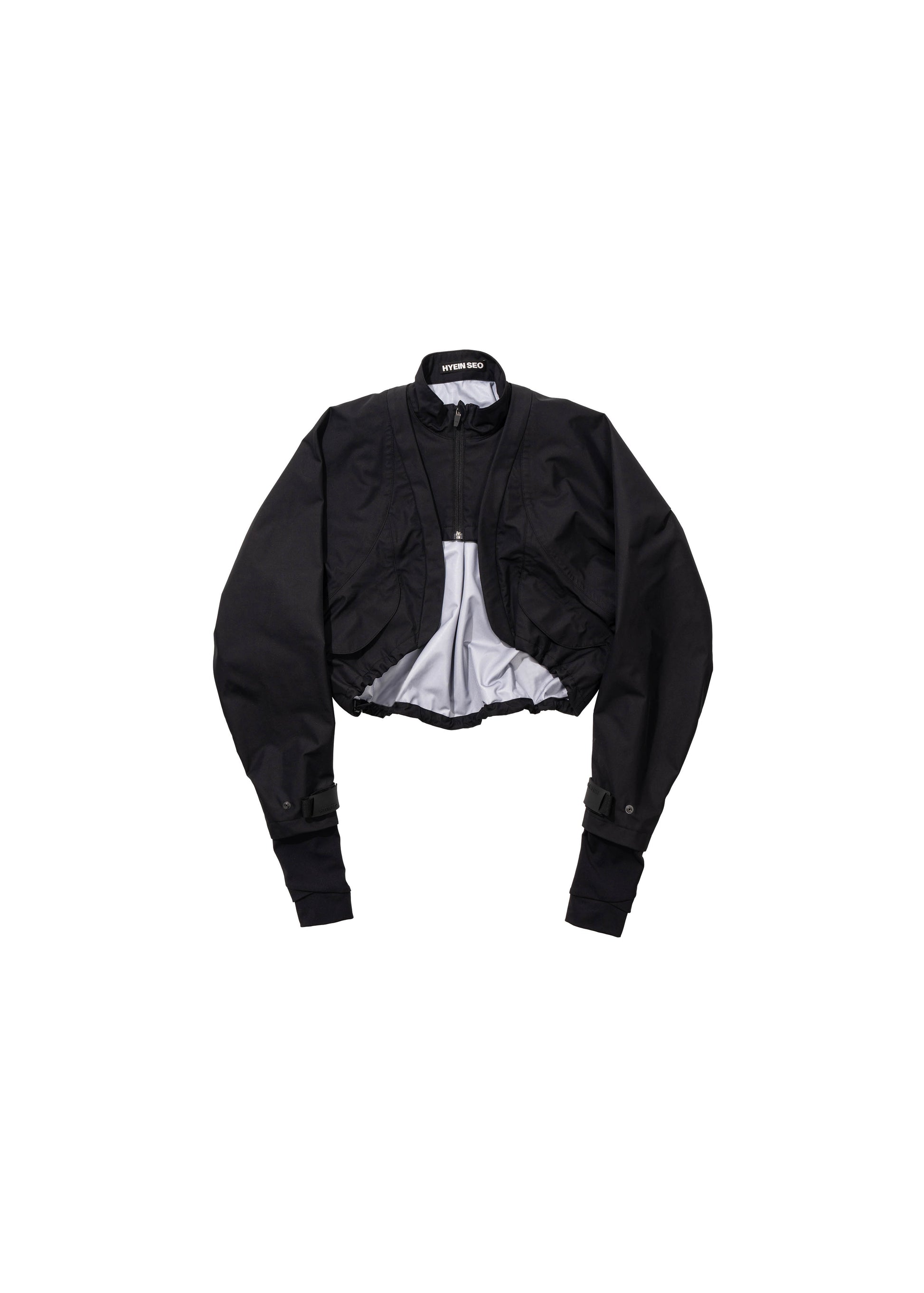 Hyein Seo - Double Layer Bolero Jacket (Black) product image 5 | TRAB K-Fashion Australia