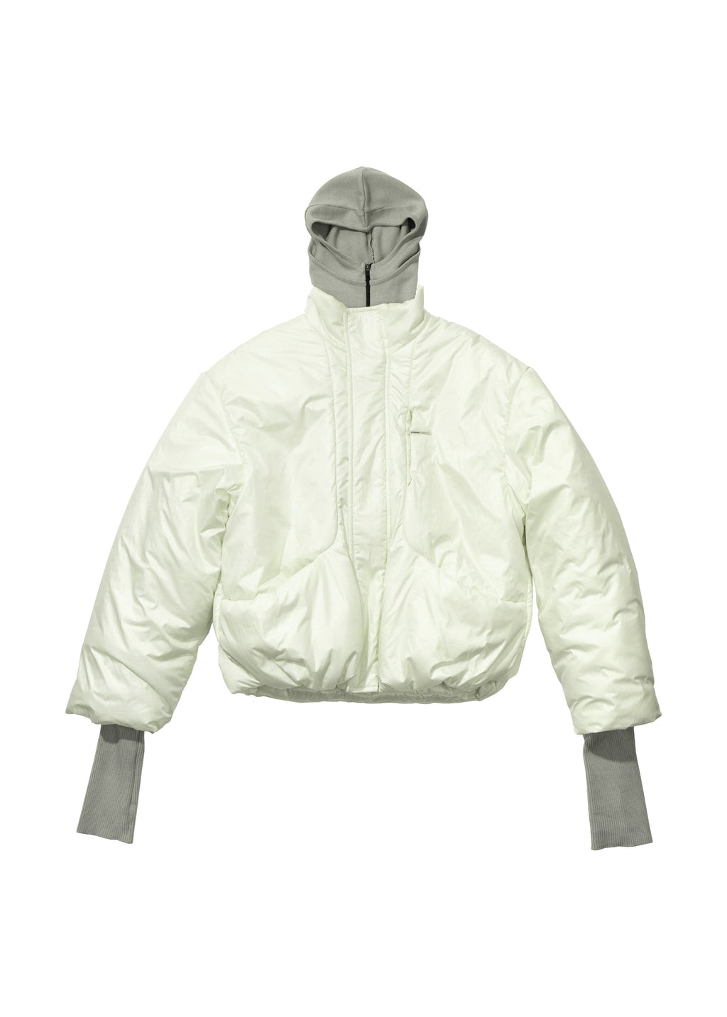 Hyein Seo - Padded Jacket w/ Balaclava (Pale Yellow) product image 4 | TRAB K-Fashion Australia