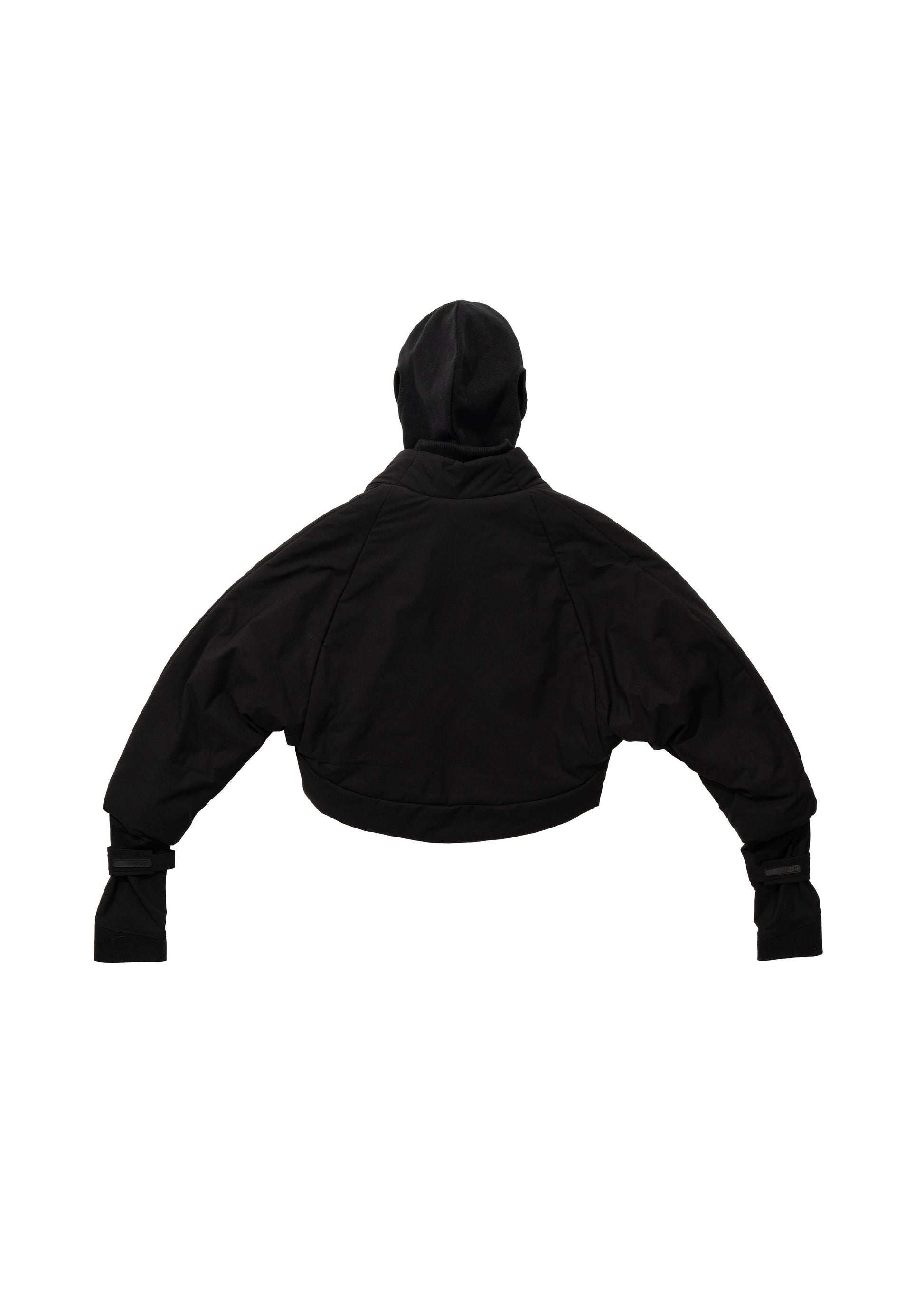Hyein Seo - Padded Harness Jacket w/ Balaclava (Black) product image 8 | TRAB K-Fashion Australia